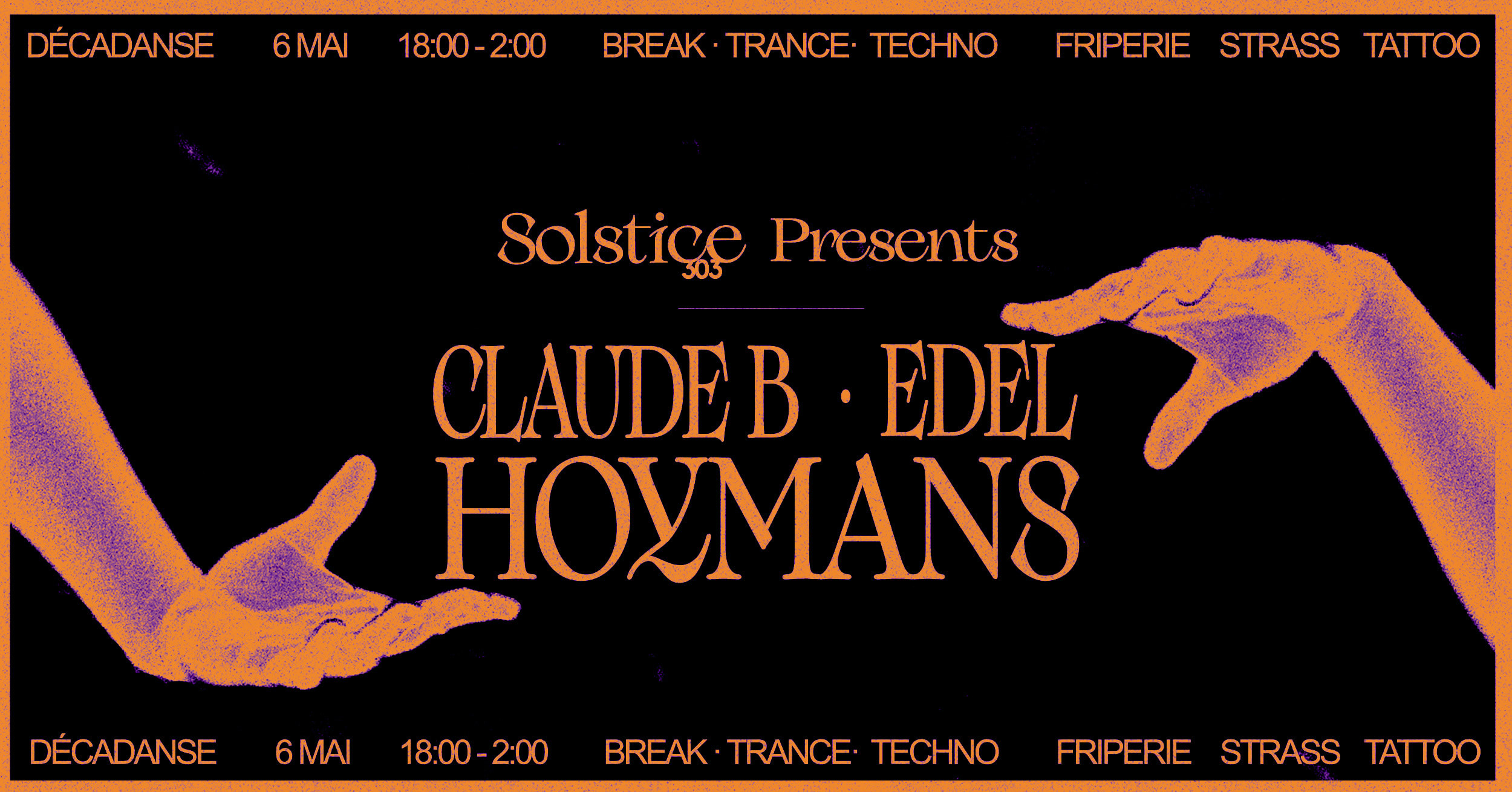 Solstice303 @ Décadanse: Hoymans, Claude B, Edel Cover