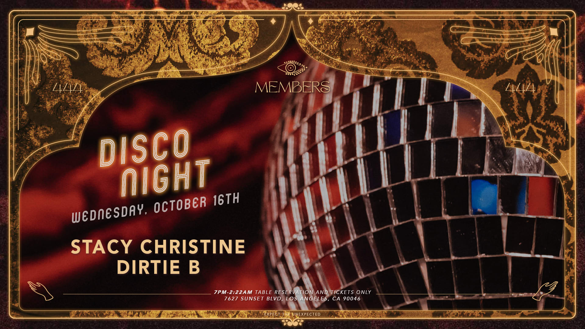 Disco Night - Stacy Christine & Dirtie B Cover