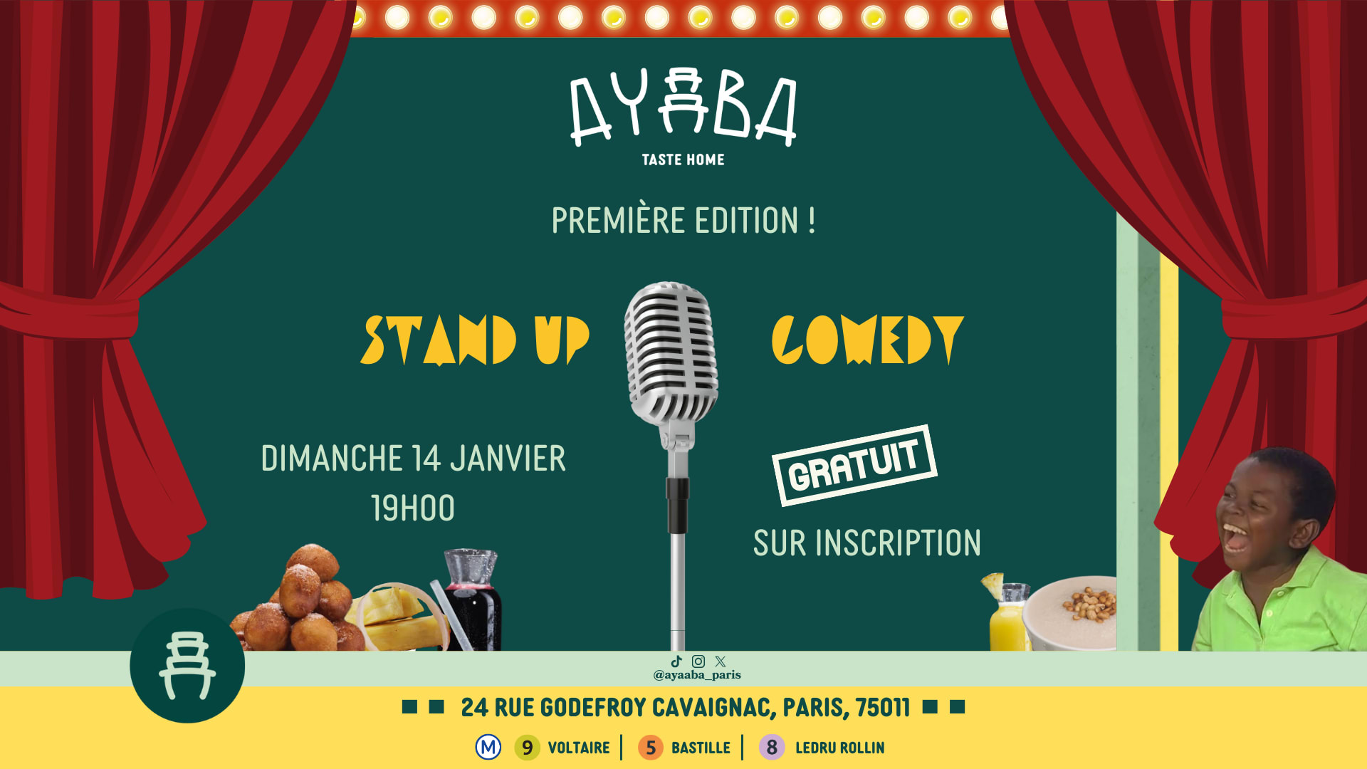 Ayaaba Comedy Club #1 Cover