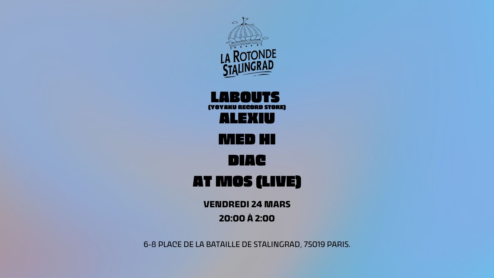 Stay At Home Invites: Labouts, Alexiu, Diac & At Mos (Live) Cover