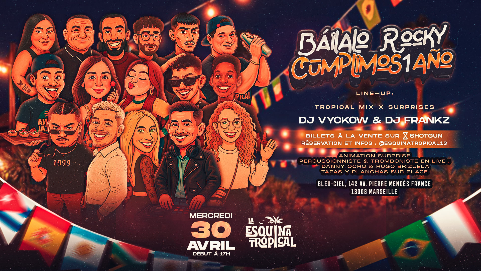 Bailalo Rocky Edition Anniversaire | La Esquina Tropical Cover