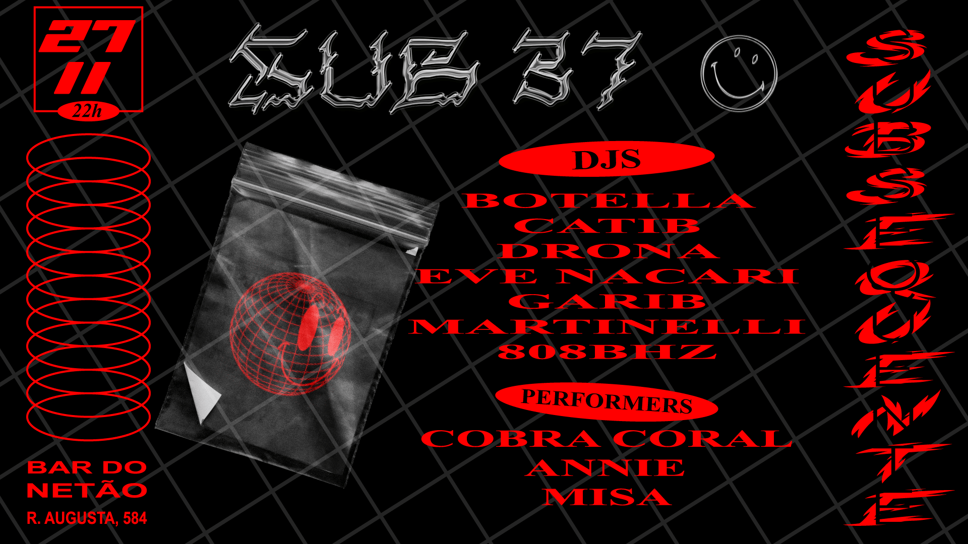 Sub37_ ═╣Subsequente  ☻ Martinelli Cover