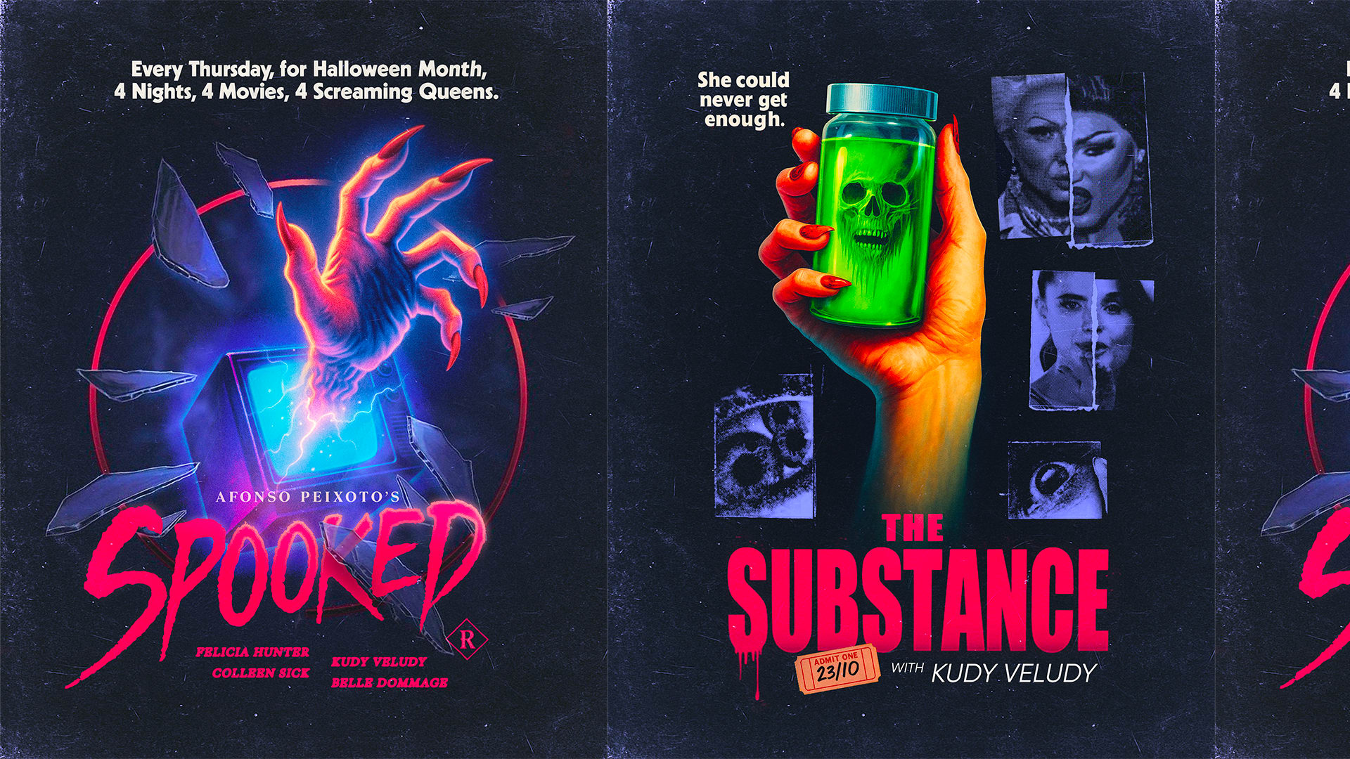 Afonso Peixoto's Spooked #3 - The Substance With Kudy Veludy Cover