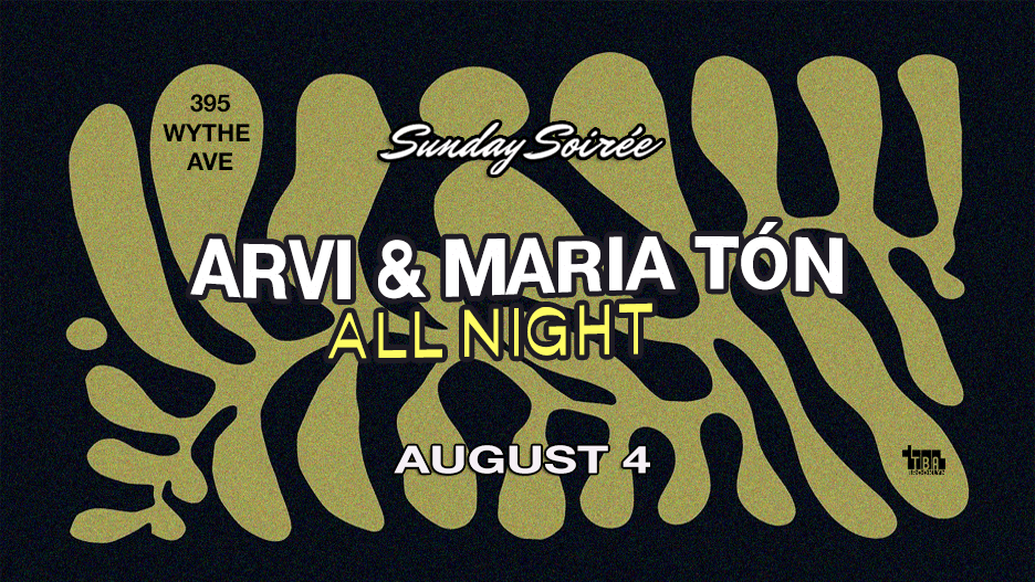 Sunday Soirée: Arvi & Maria Tón [All Night] Cover