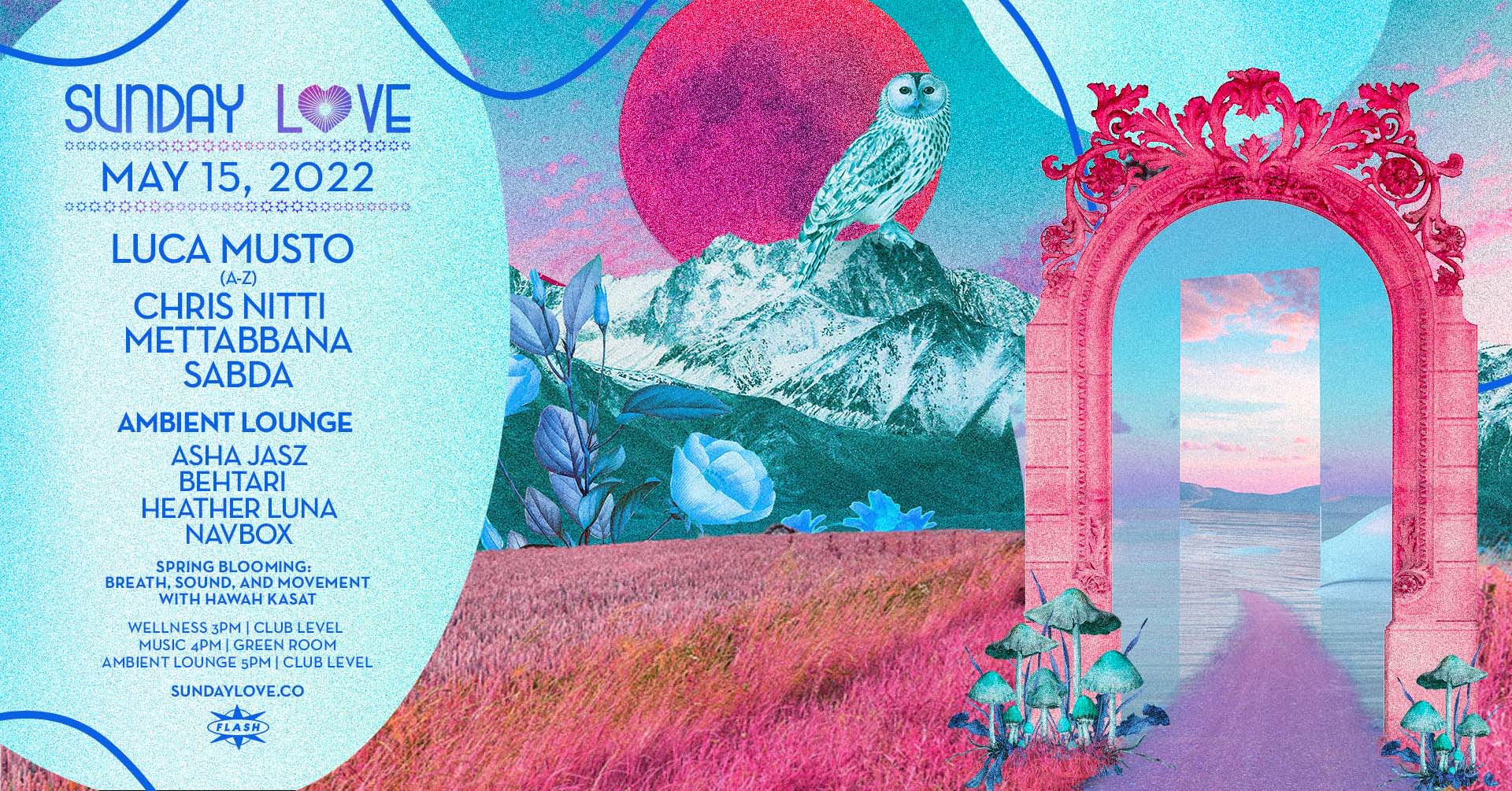 Sunday Love: Luca Musto - Chris Nitti - Mettabbana - Sabda Cover