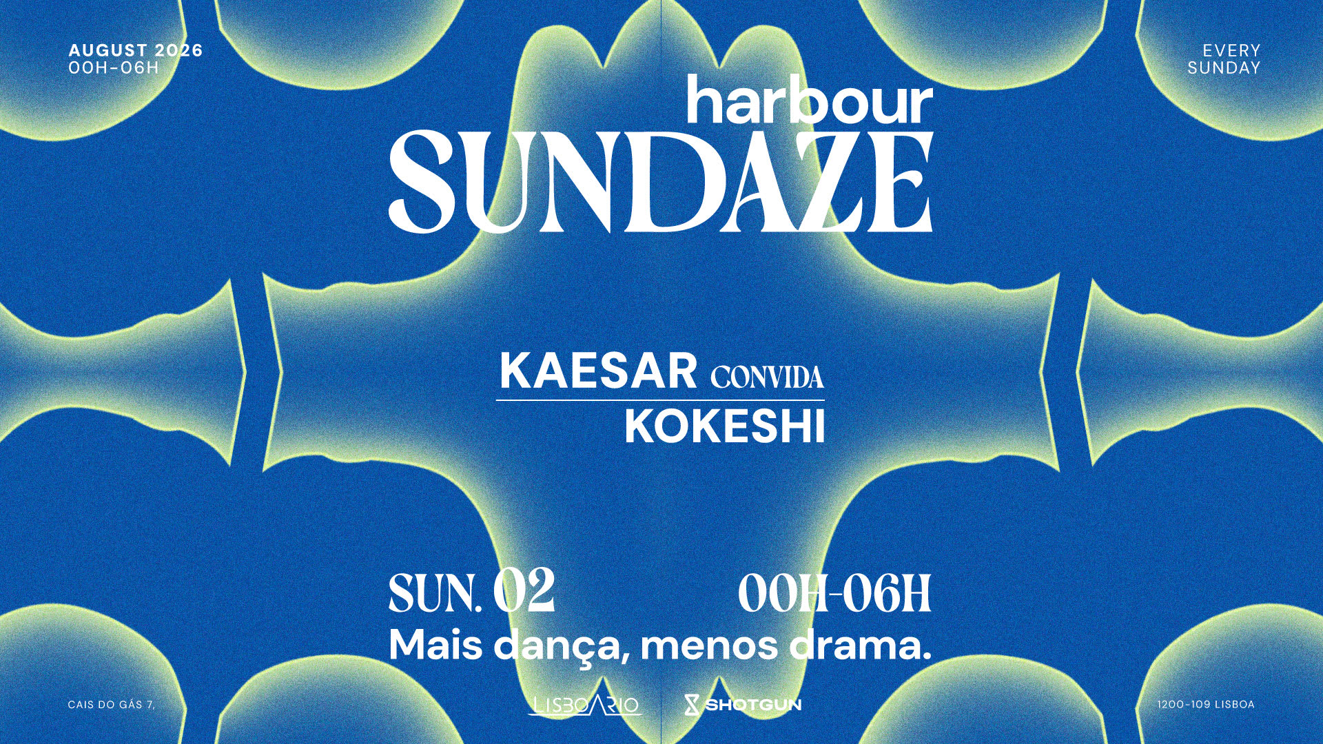 Harbour Sundaze Kaesar Convida Kokeshi Cover