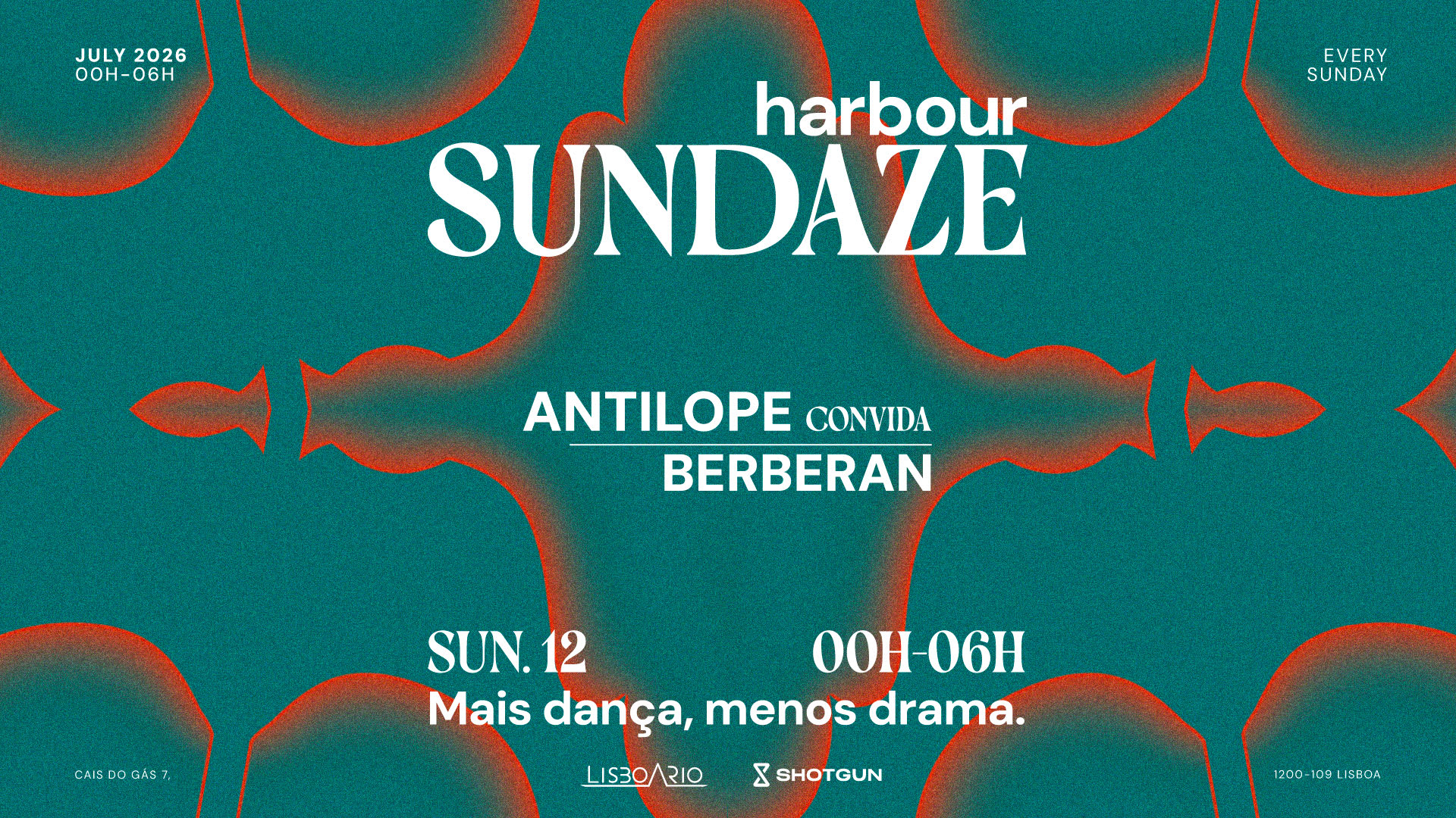 Harbour Sundaze Antilope Convida Berberan Cover