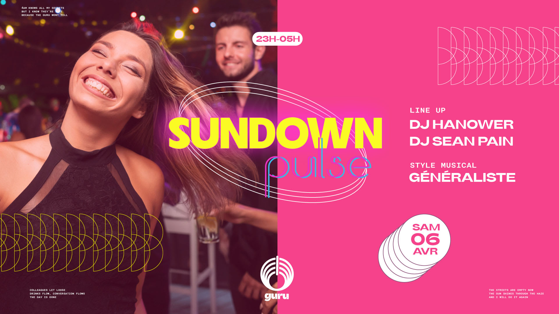 Sundown Pulse #6 - Guru Club Cover