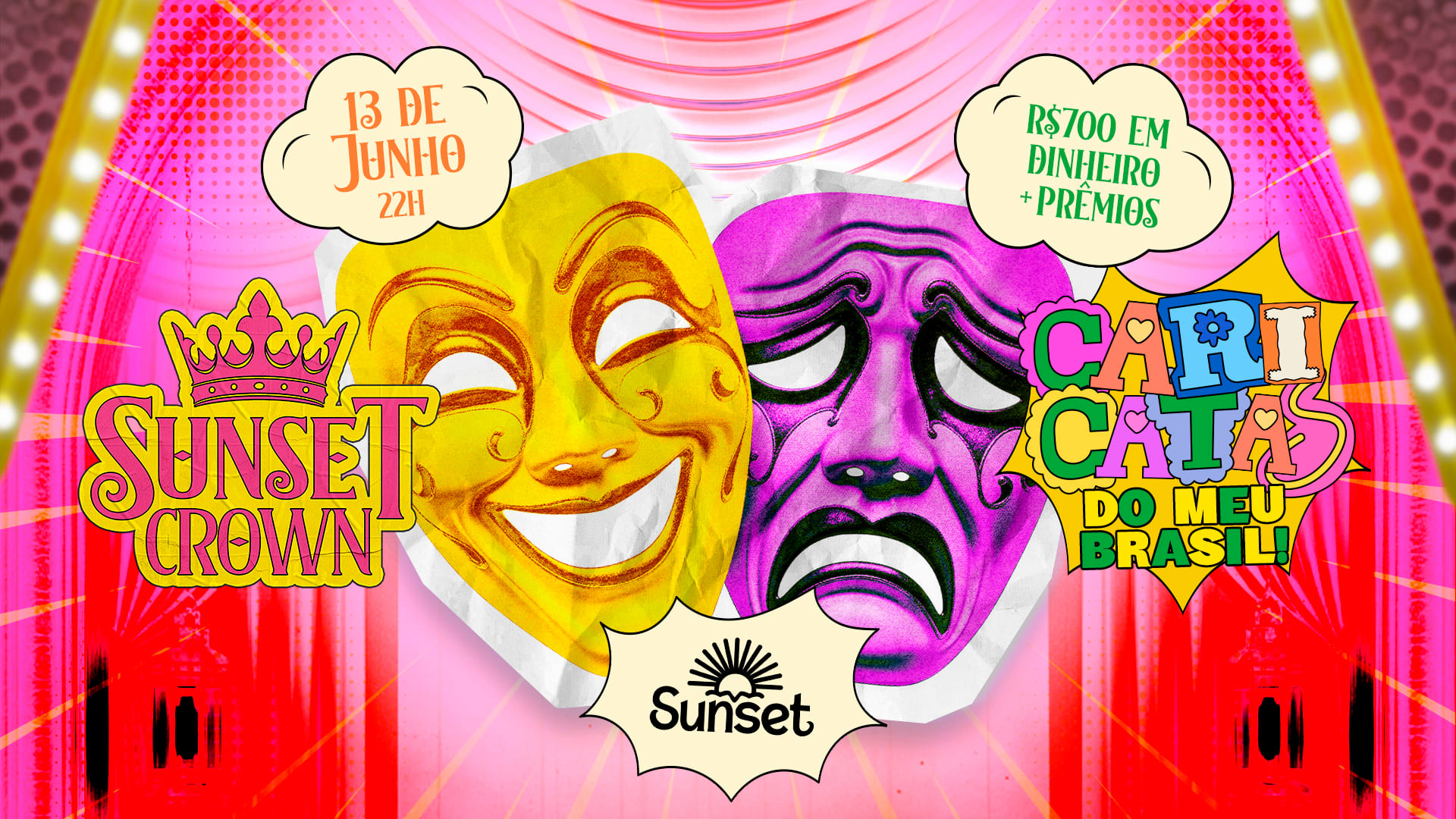 Sunset Crown #03 - Caricatas Do Meu Brasil Cover