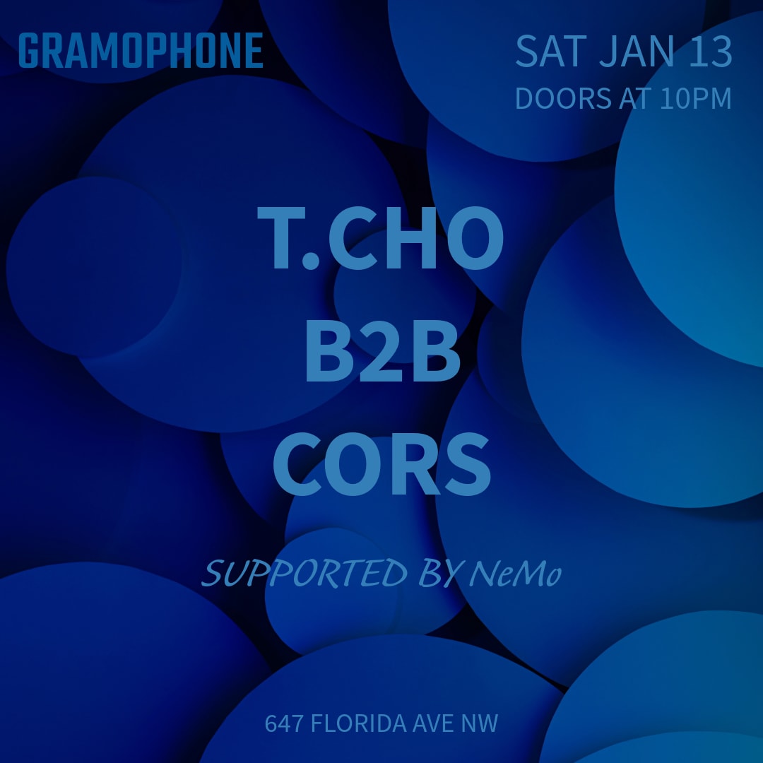 Gramophone Presents: T.Cho B2b Cors Cover