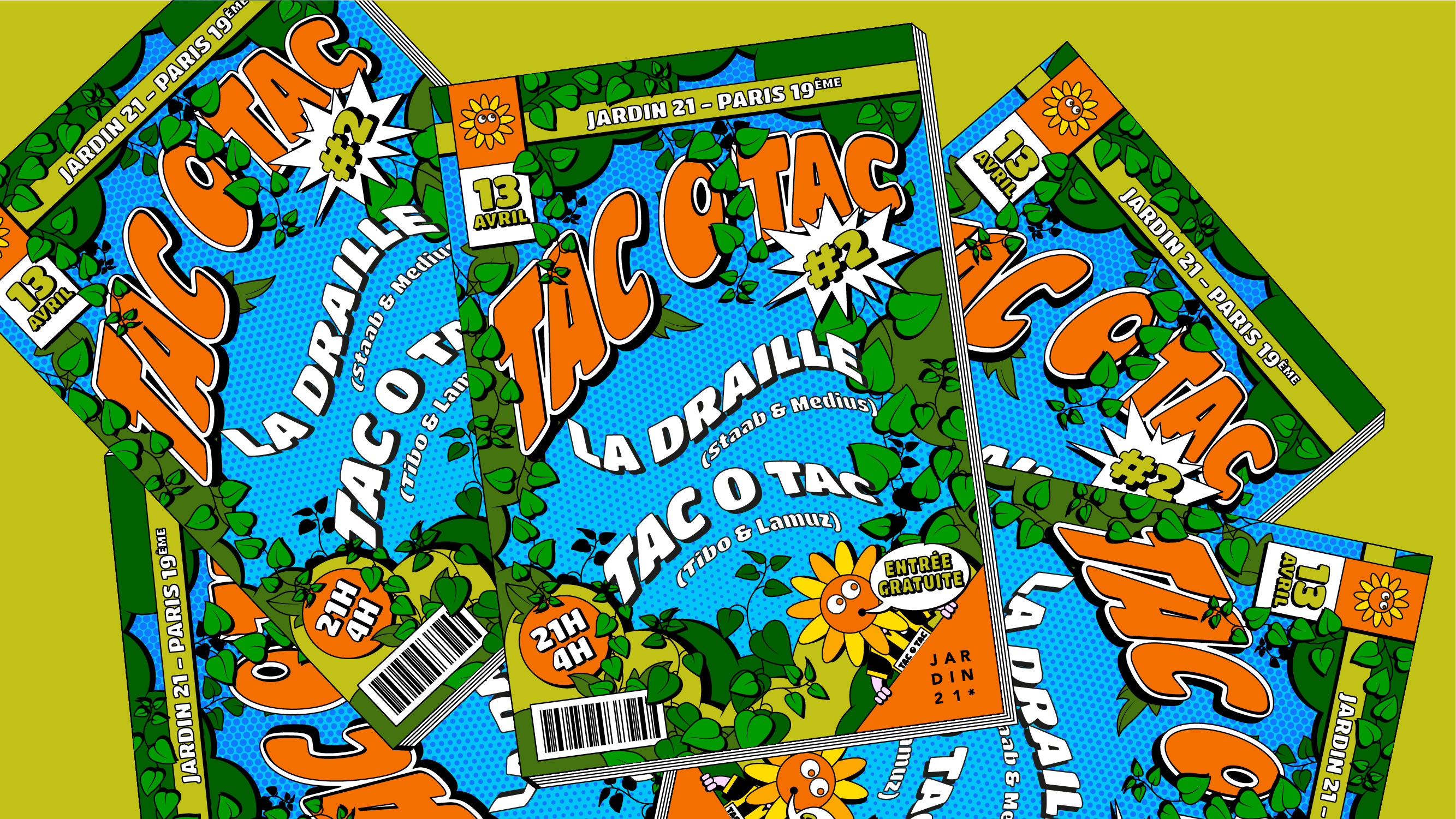 Open Air : Tac O Tac Au Jardin21 Cover