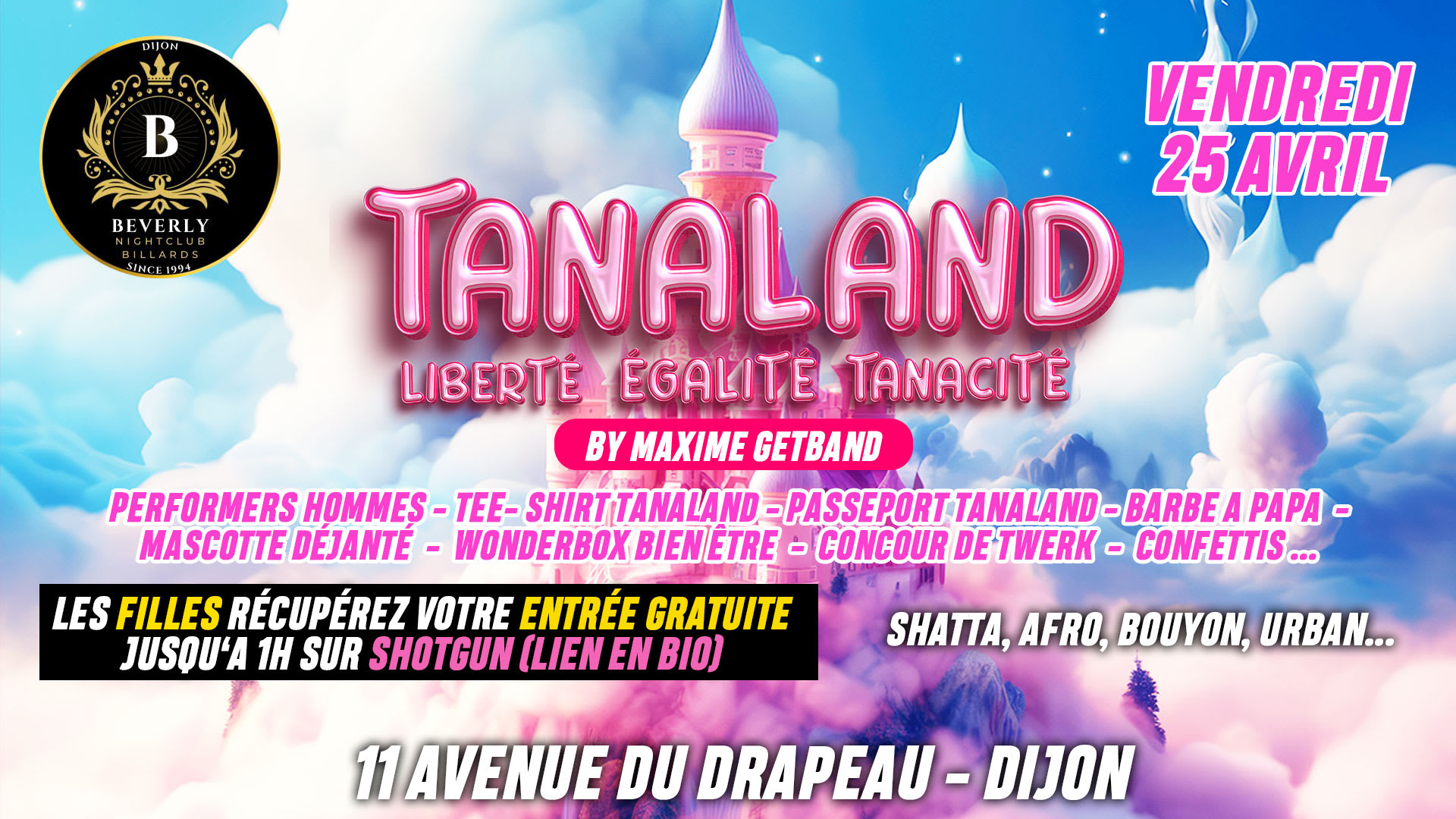 Tanaland By Getband X (Le Beverly Dijon) Cover