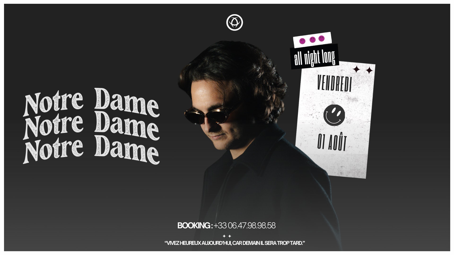 Notre Dame - Vendredi 01 Août Cover