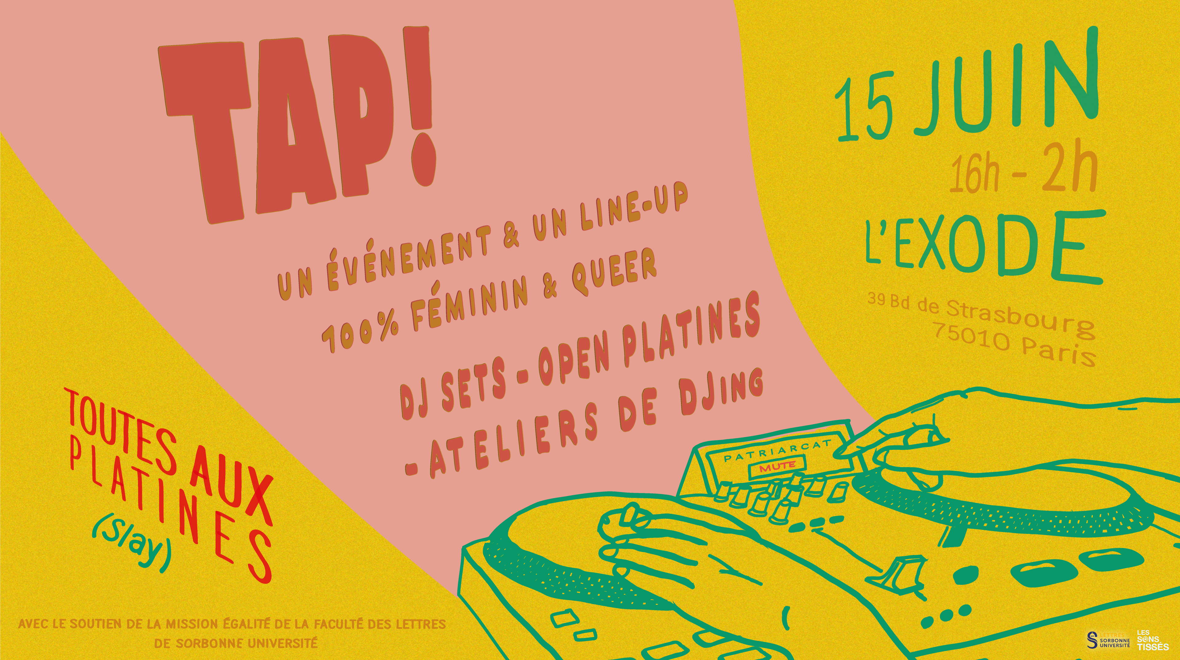 Tap! - Toutes Aux Platine ! Cover