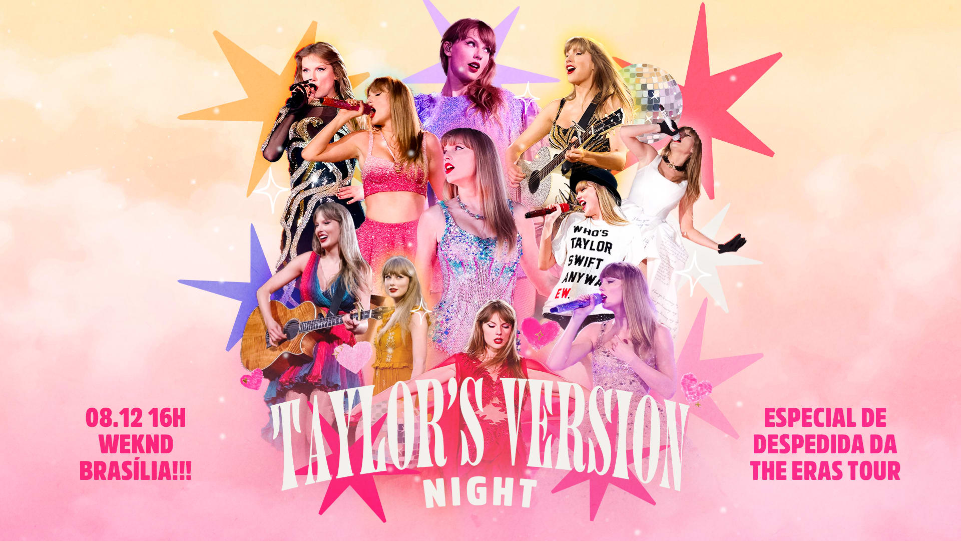 Taylor's Version Night "The Eras" Em Brasília Cover