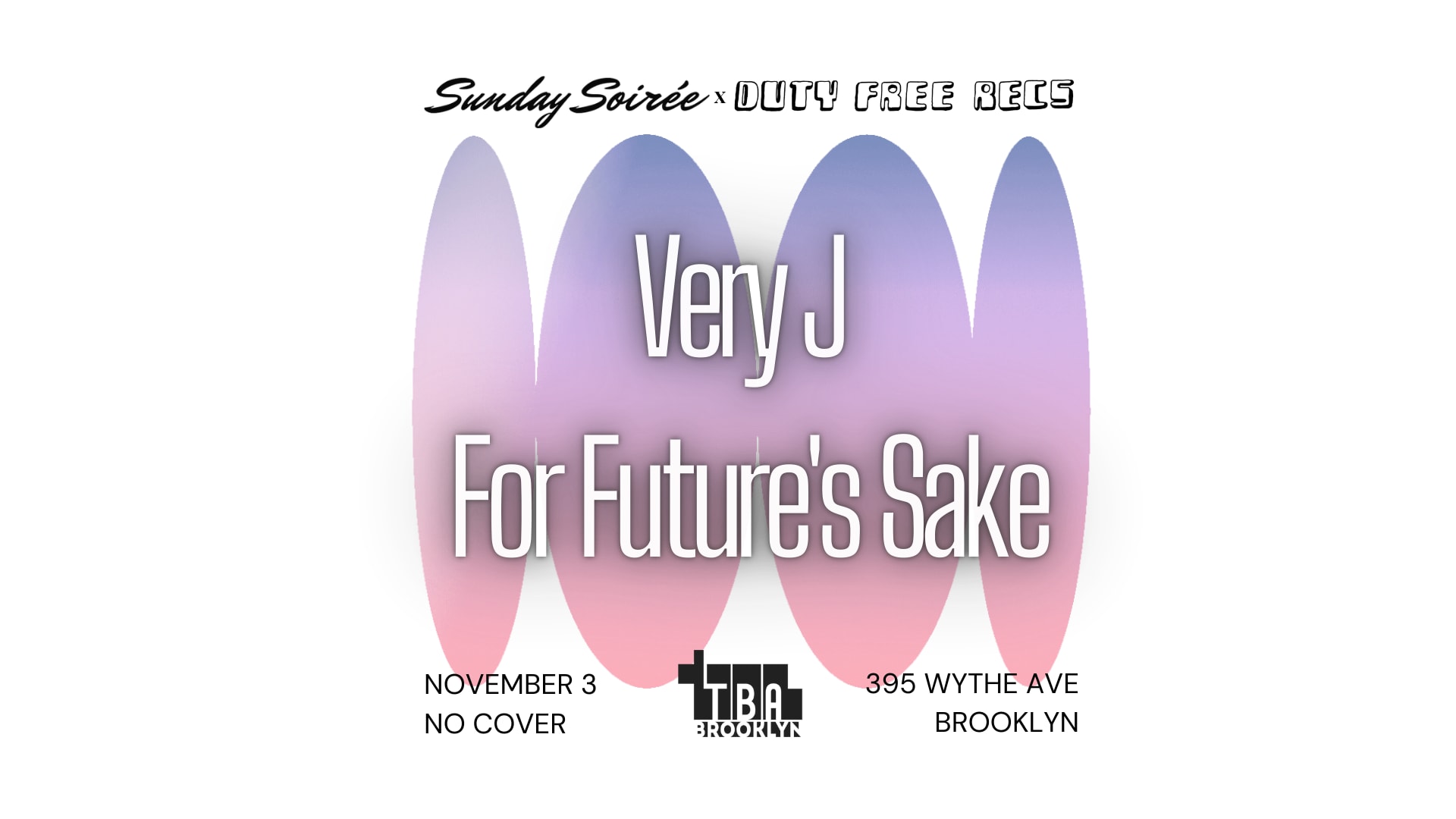Sunday Soirée X Duty Free Recs Cover