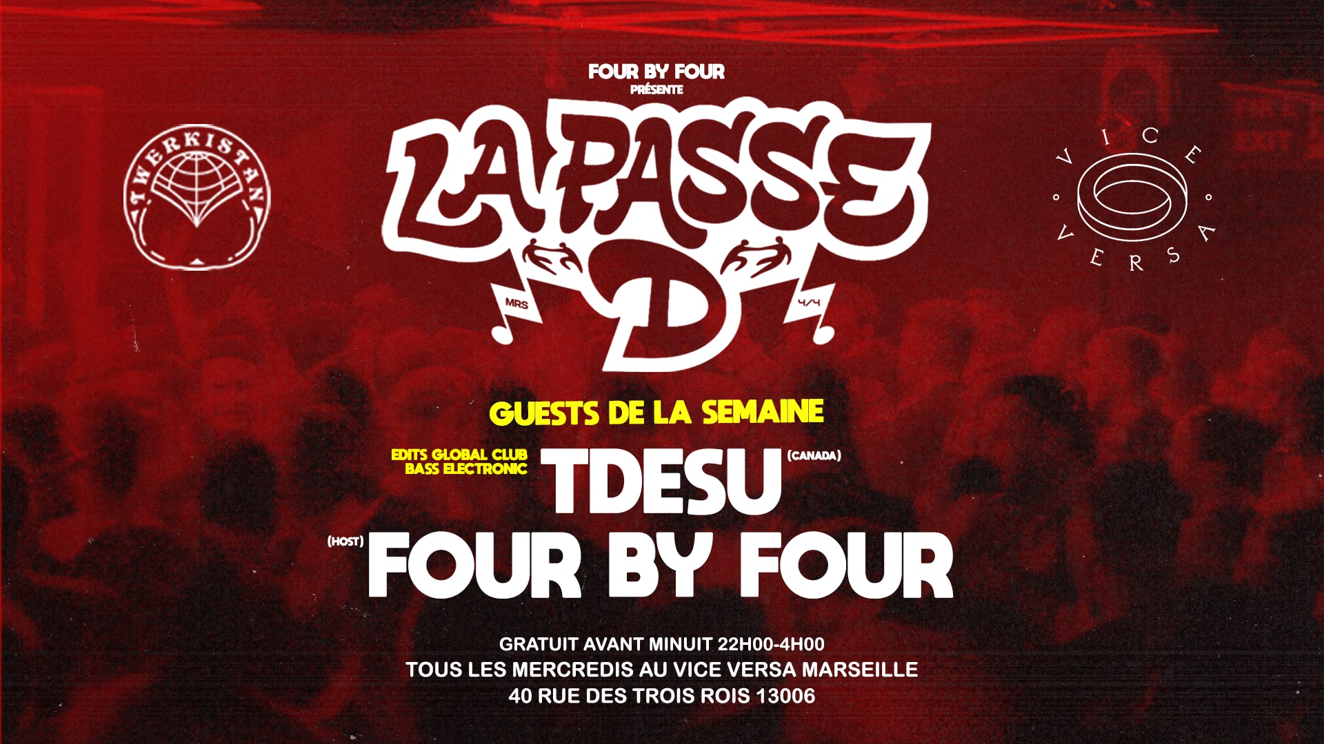 La Passe D : Tdesu × Four By Four Cover
