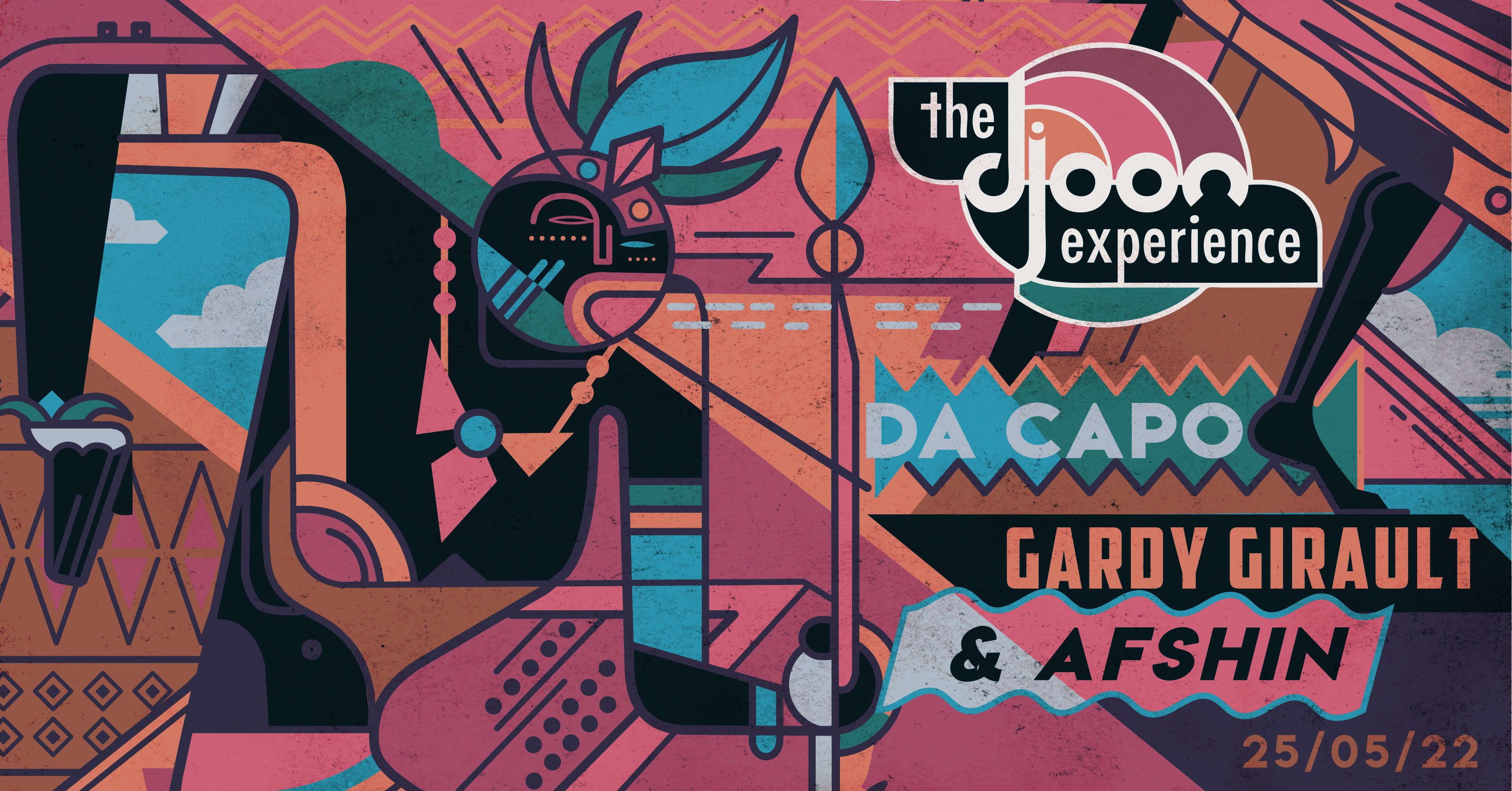 The Djoon Experience: Da Capo, Gardy Girault & Afshin Cover