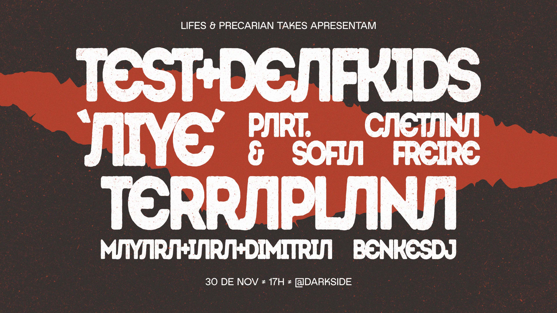 Terraplana, Test & Deaf Kids + Àiyé No Darkside Cover