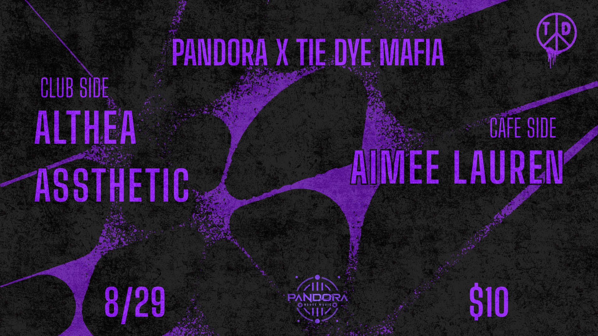 Tie Dye Mafia: Althea, Aimée Lauren, Assthetic Cover
