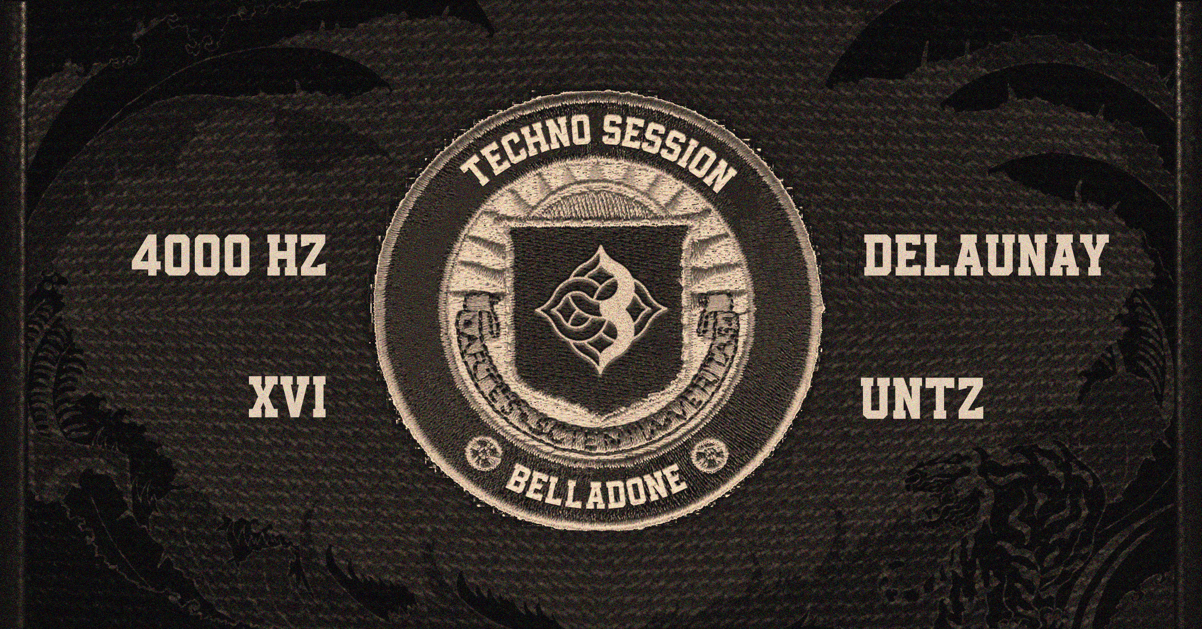 Techno Session #10 W/ 4000hz, Delaunay & Untz Cover