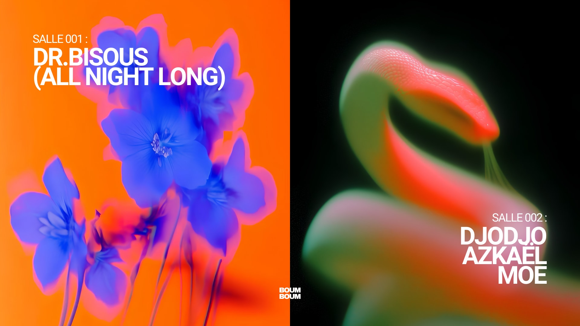 Boum Boum : 2 Salles, 2 Ambiances Cover