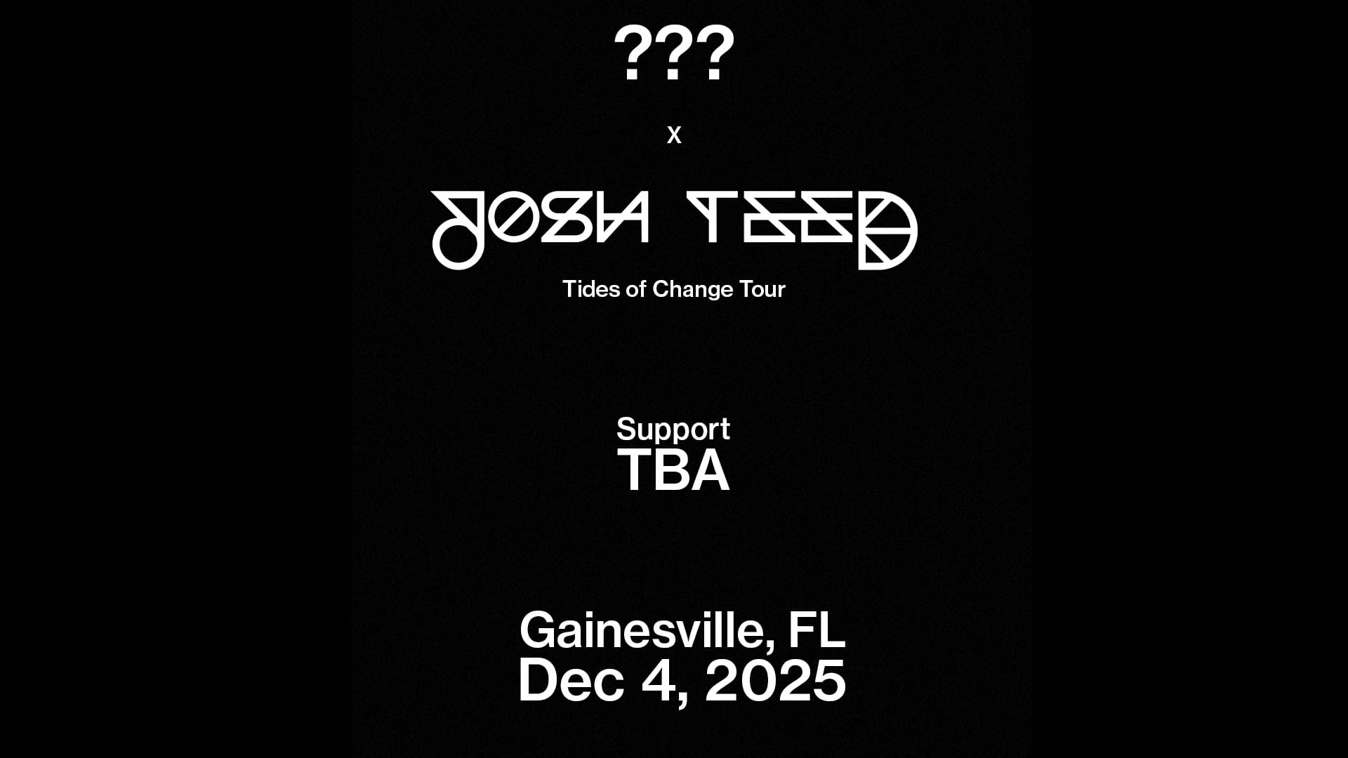 Josh Teed X ??? Cover