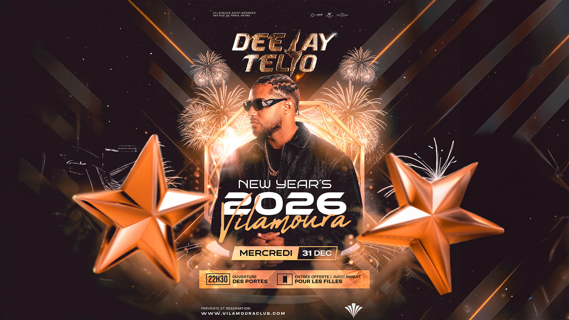 New Years 2026 Avec Deejay Telio Cover