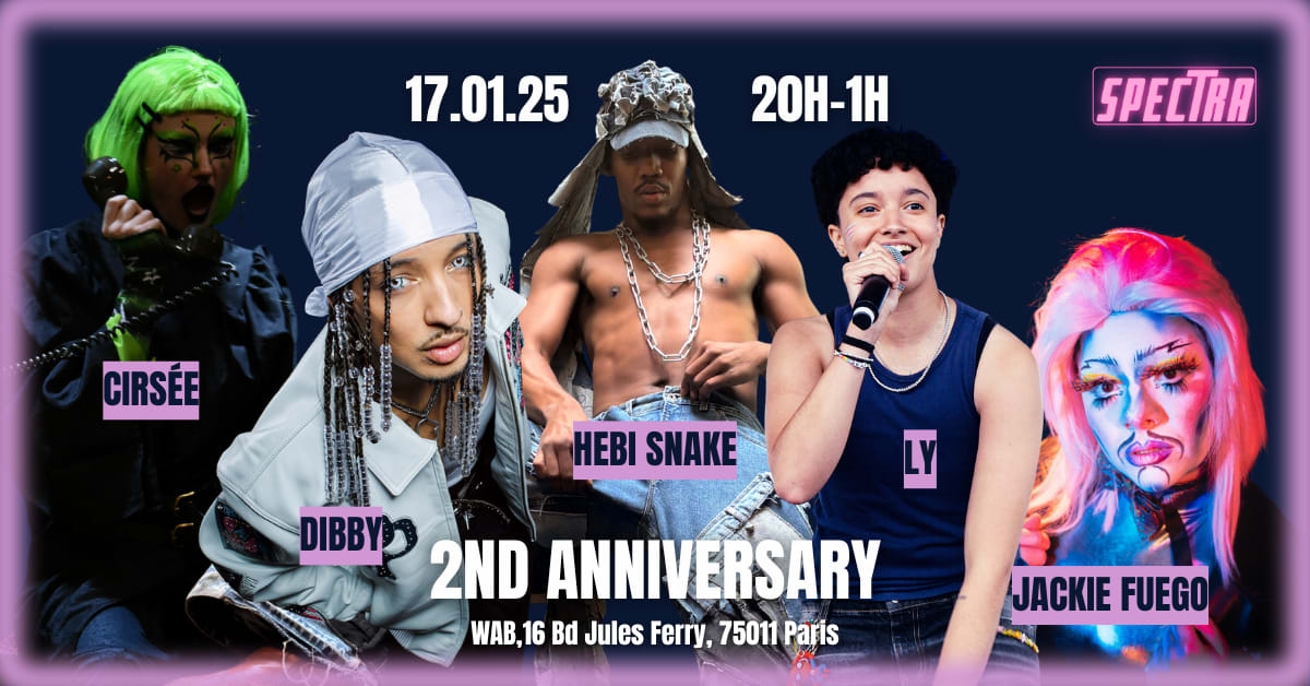 2nd Anniversary - Spectra Records - /Djset/Concerts/Dragshow Cover