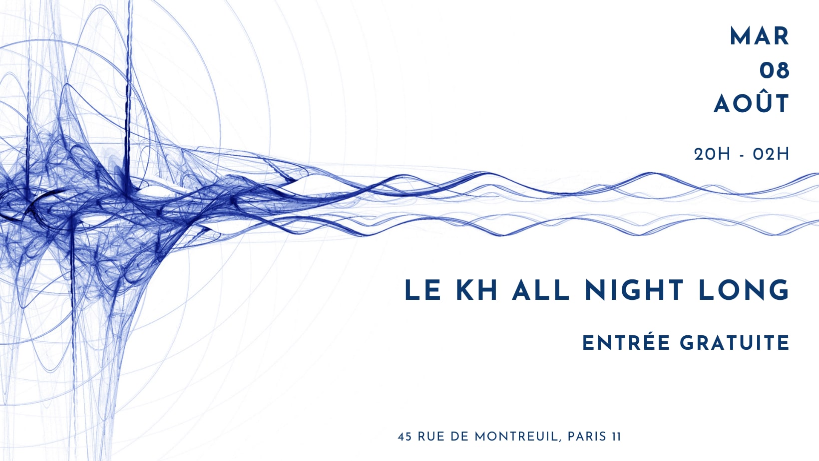 Le 45 Tours Invite Kh All Night Long Cover