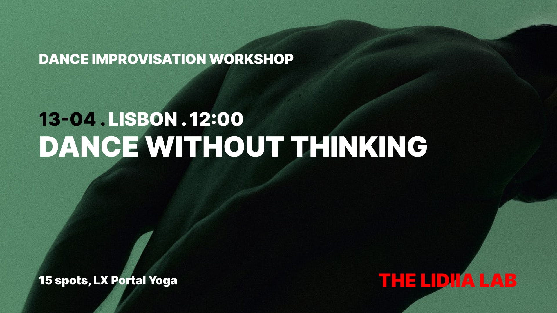 Dance Impro Lab Lisbon | Dance Without Thinking Cover