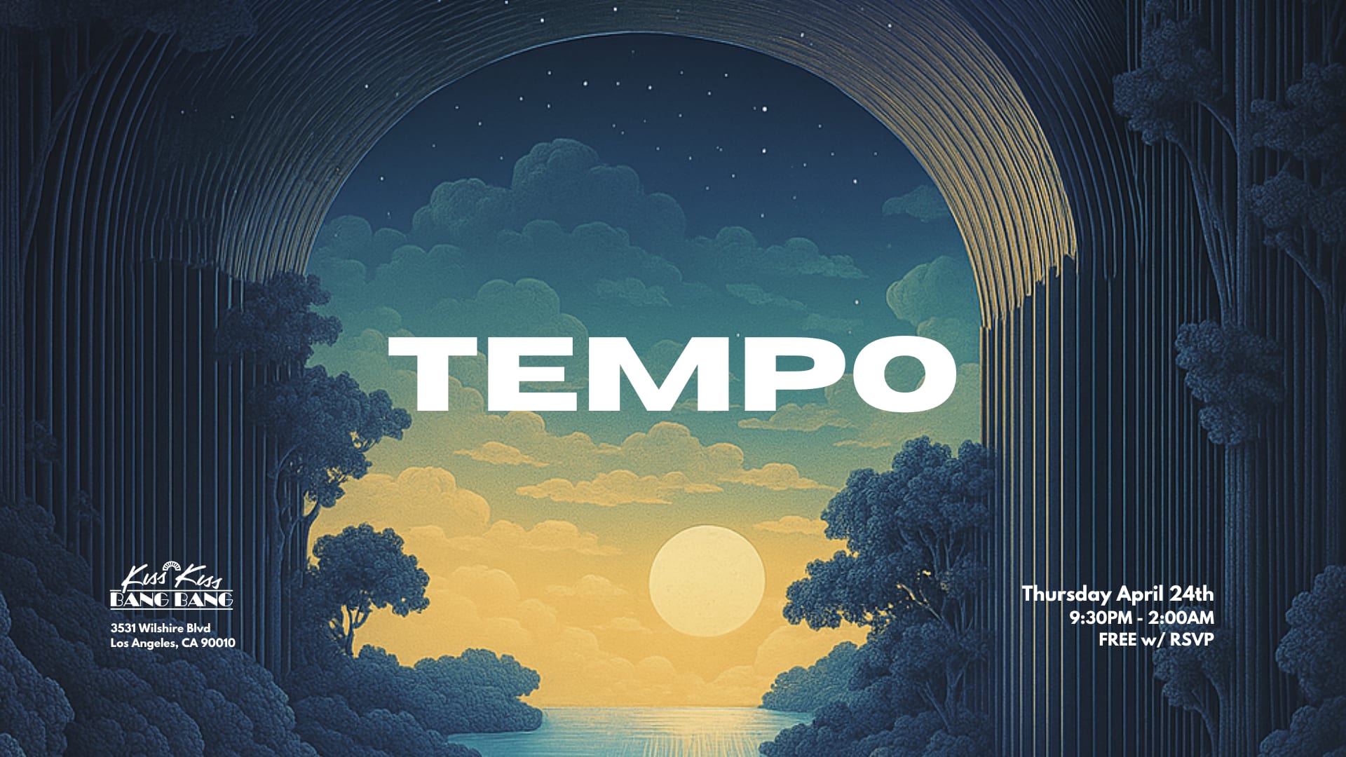 Tempo At Kiss Kiss Bang Bang Cover