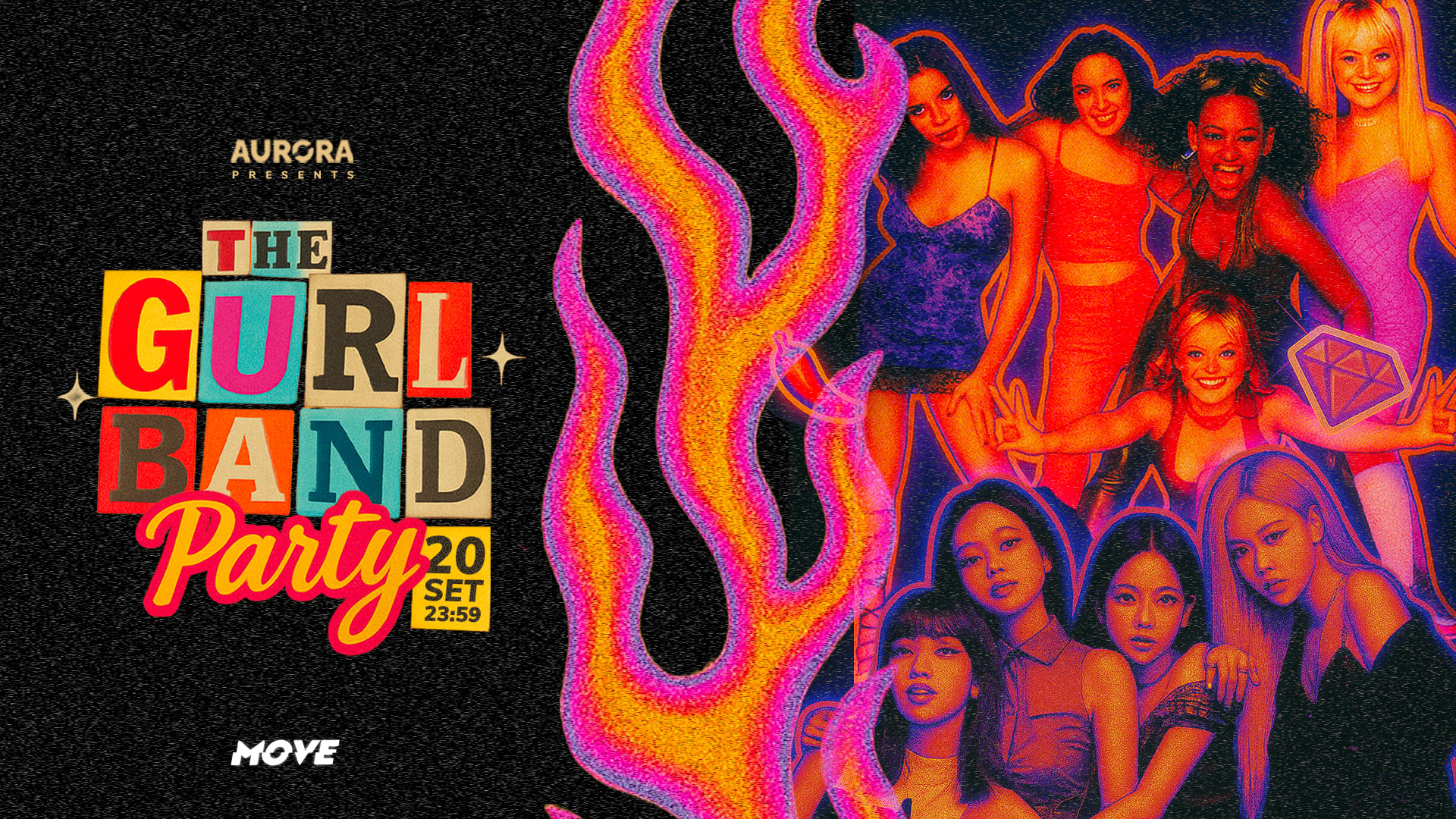 Aurora Presents: The Gurl Band Party Cover
