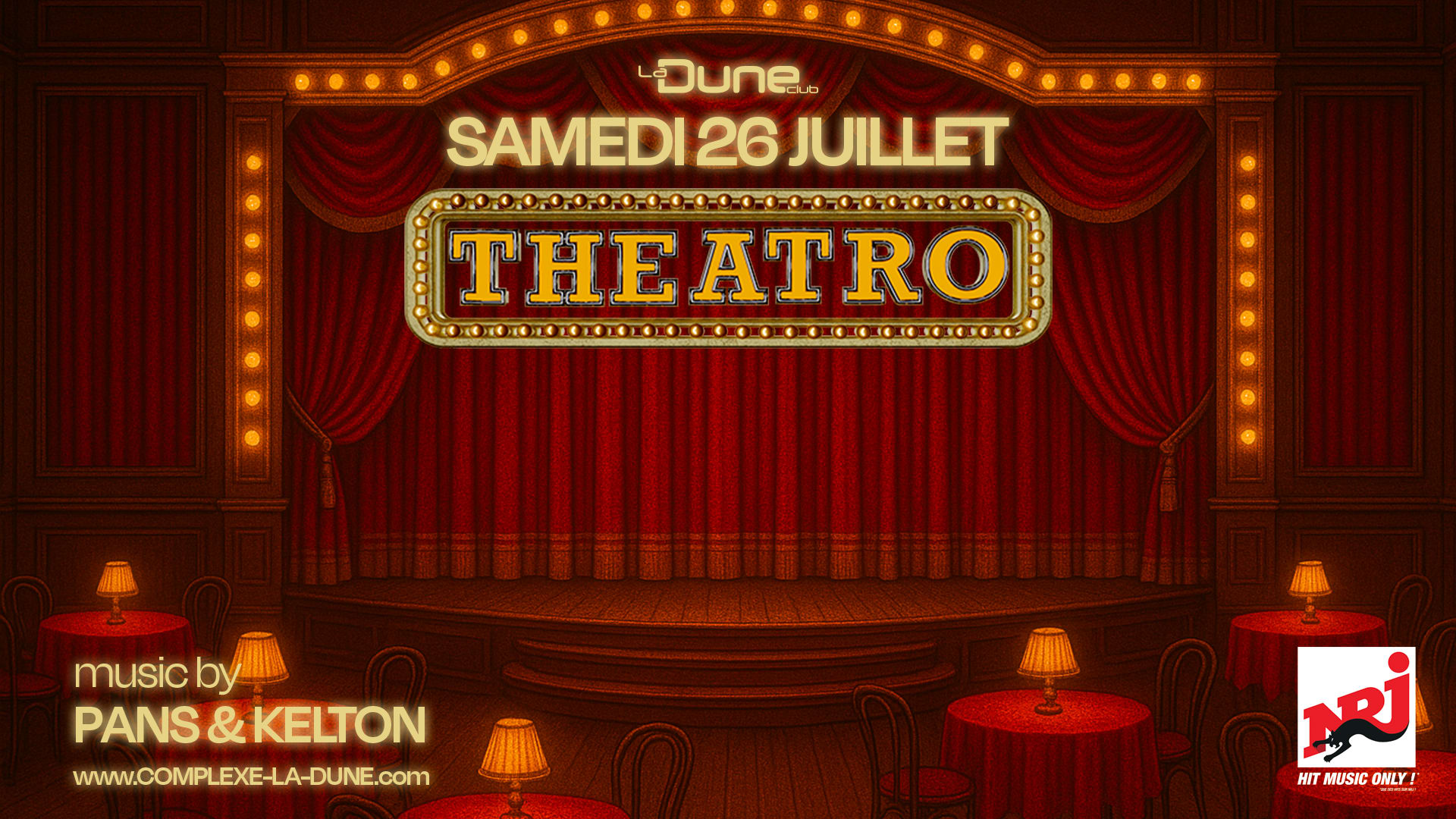 Theatro - Samedi 26 Juillet Cover