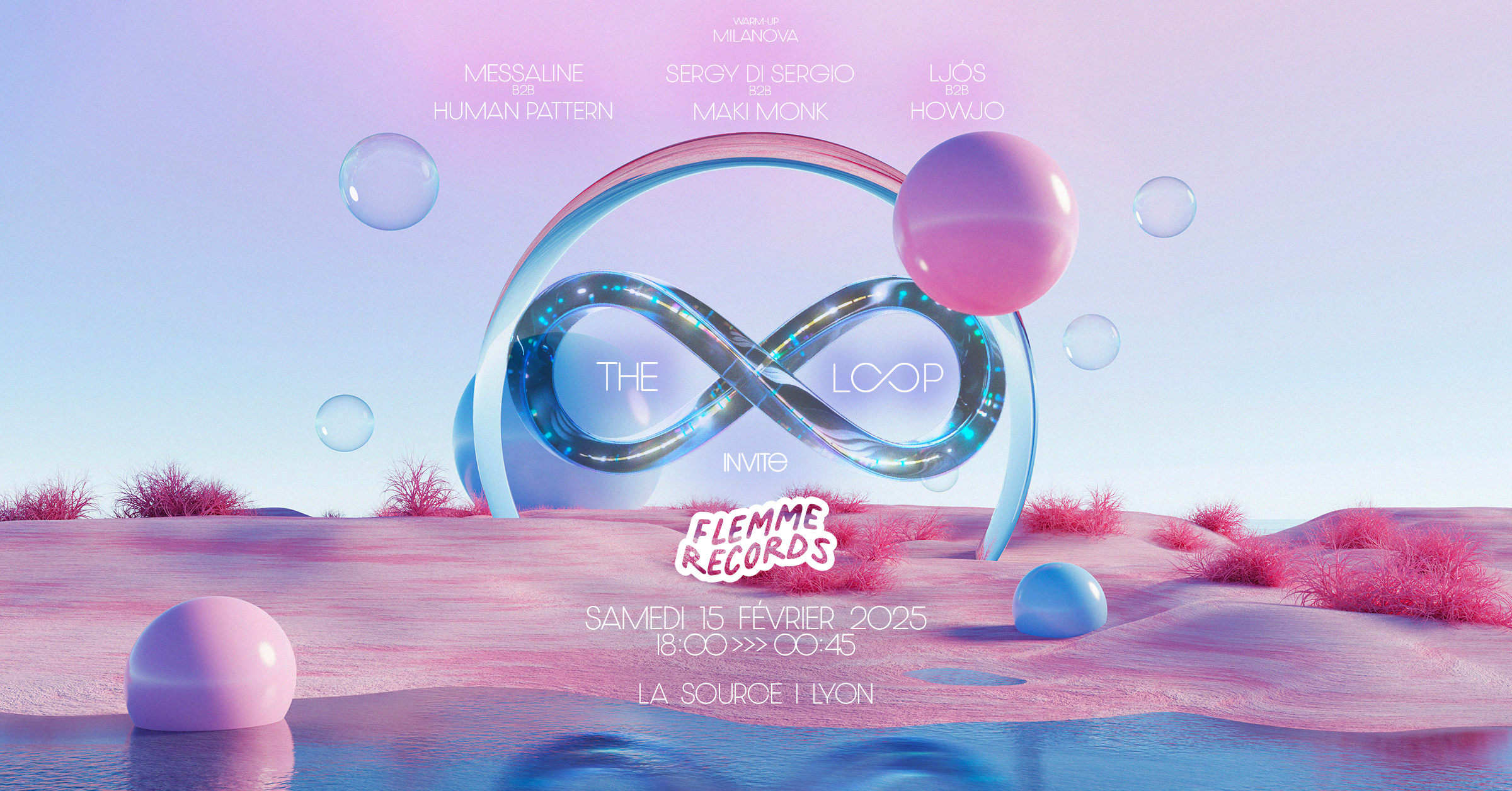 The Loop Invite Flemme Records Cover