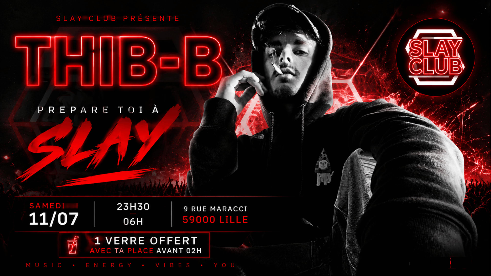 Slay Club - Dj Thib B 11/07 Cover