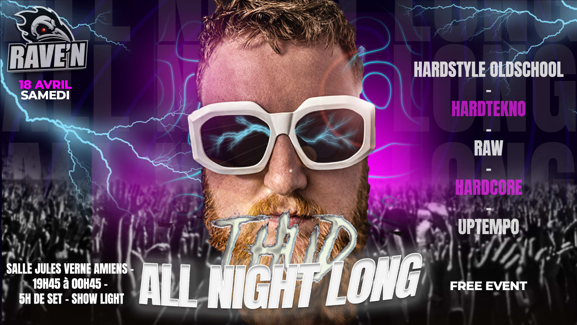 Thud All Night Long Cover