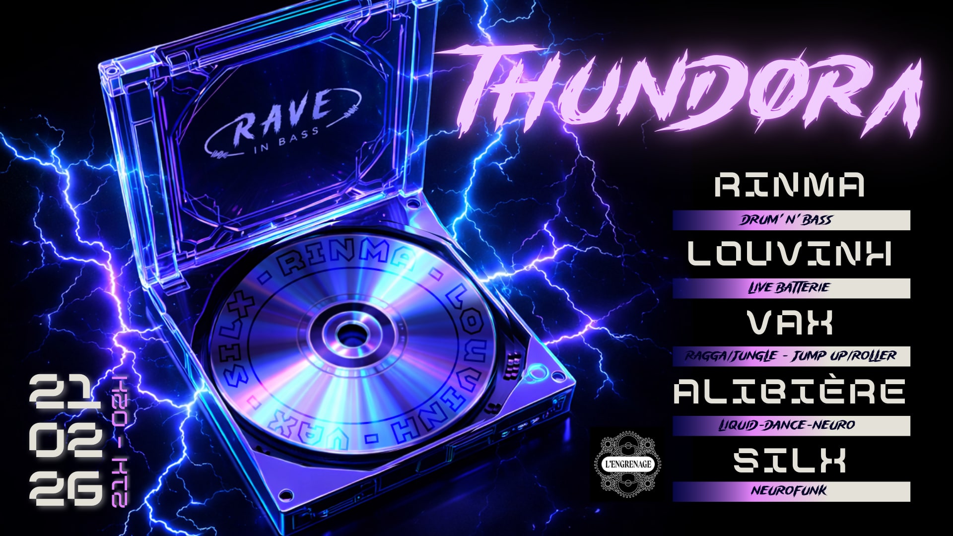 || Thundøra || Rinma - Louvinh - Vax - Silx - Alibière Cover