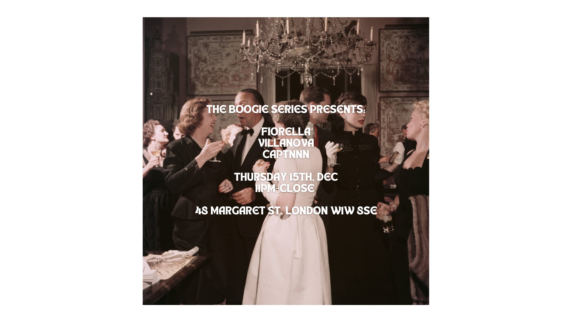 The Boogie Series At Mayfair Cover