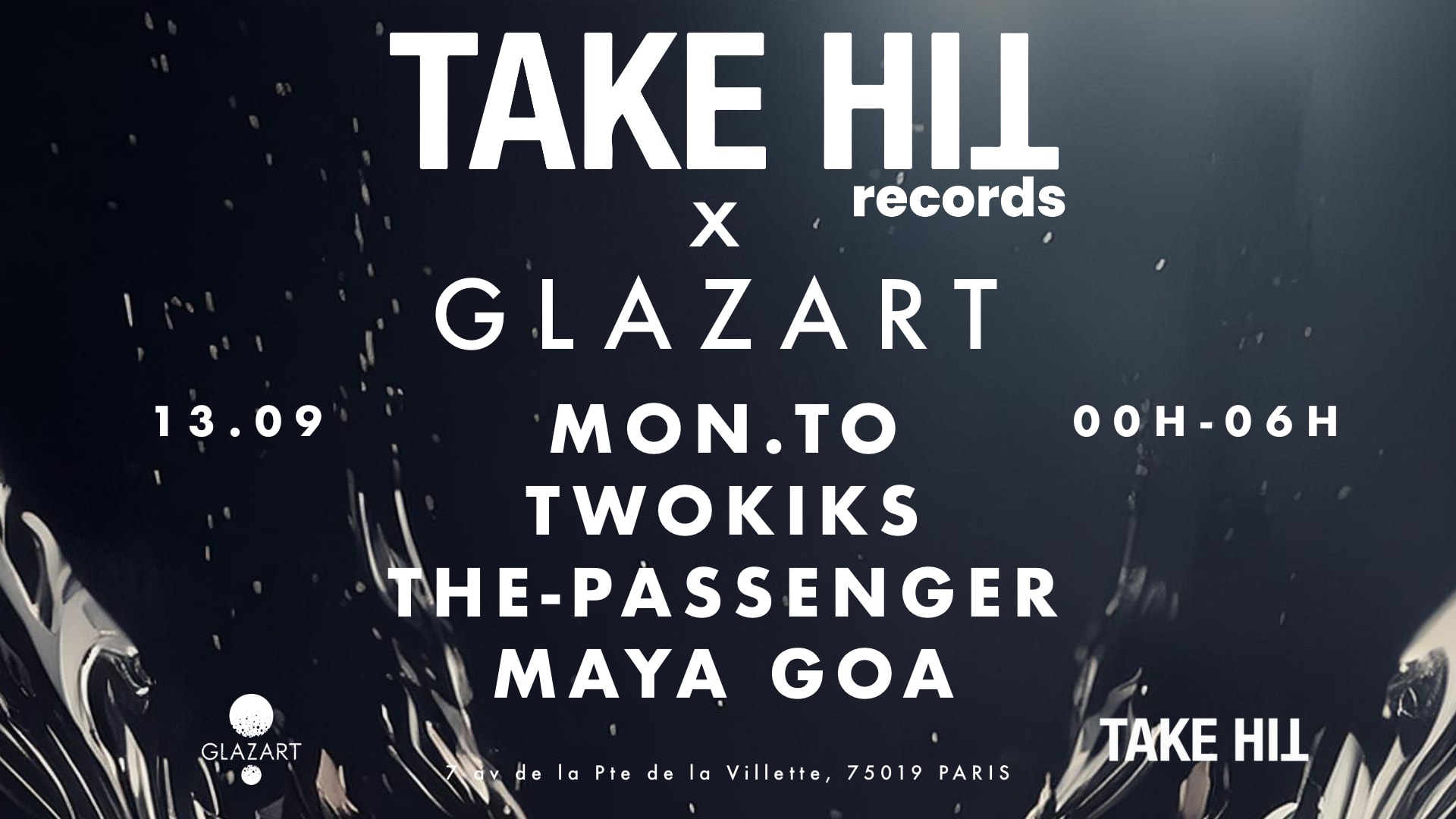 Take Hit X Glazart : Twokiks, Mon.To, The-Passenger & More Cover