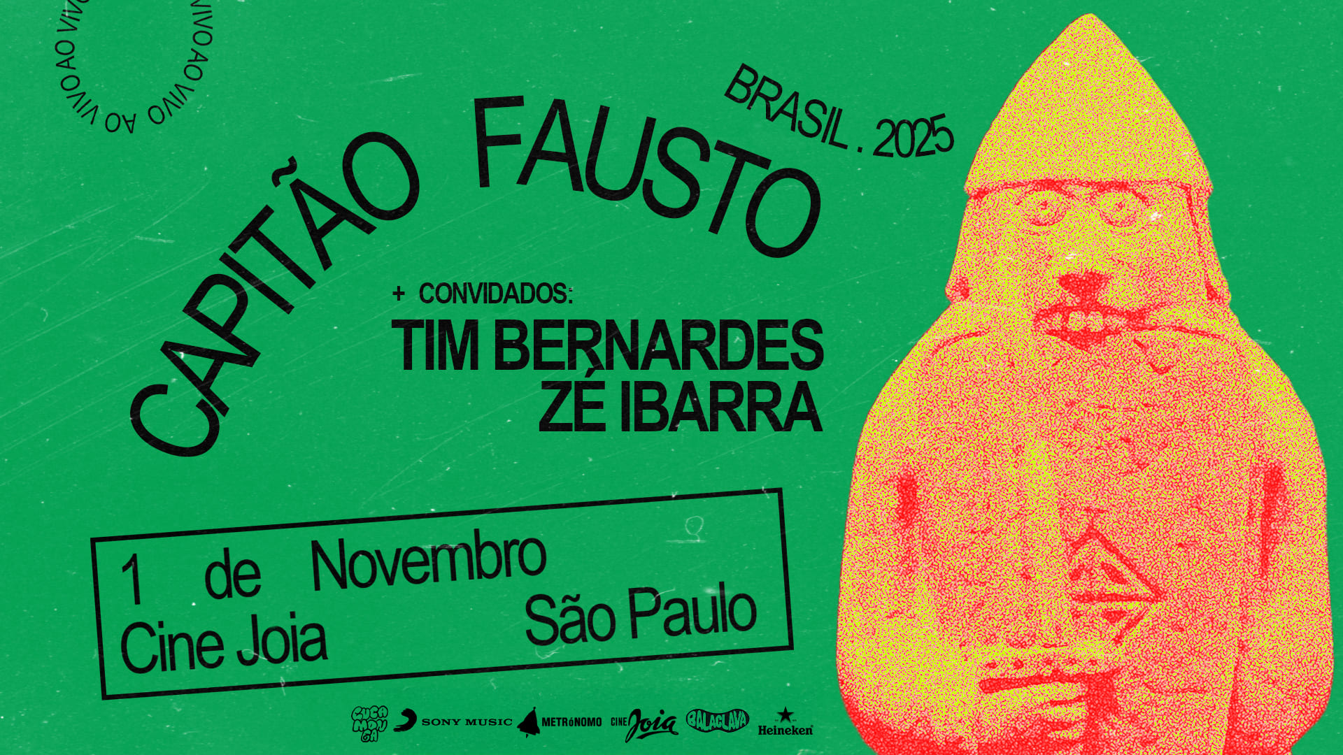 Capitão Fausto No Cine Joia Cover