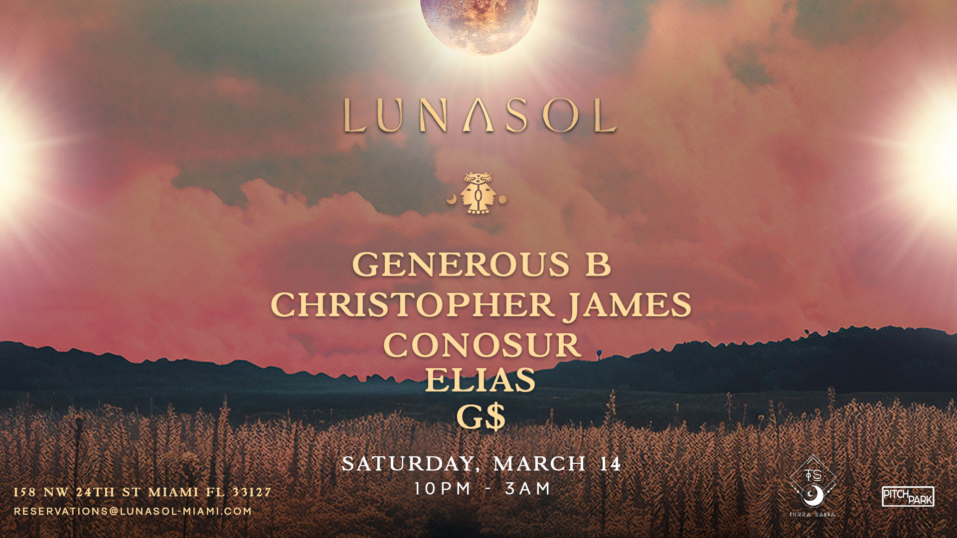 Lunasol Pres. Tierra Santa Cover