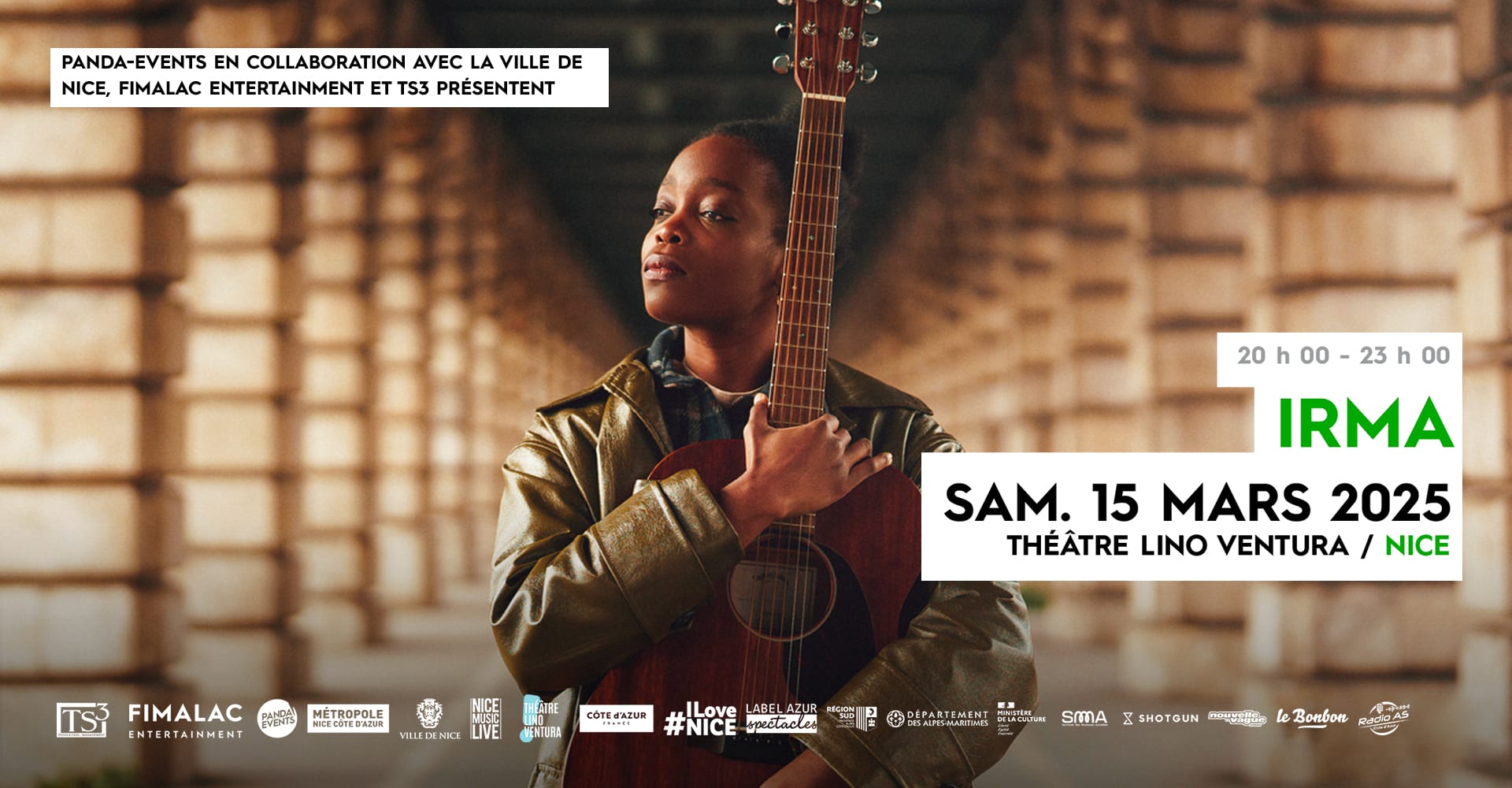 Irma // Sam. 15 Mars 2025 // Thêatre Lino Ventura Cover