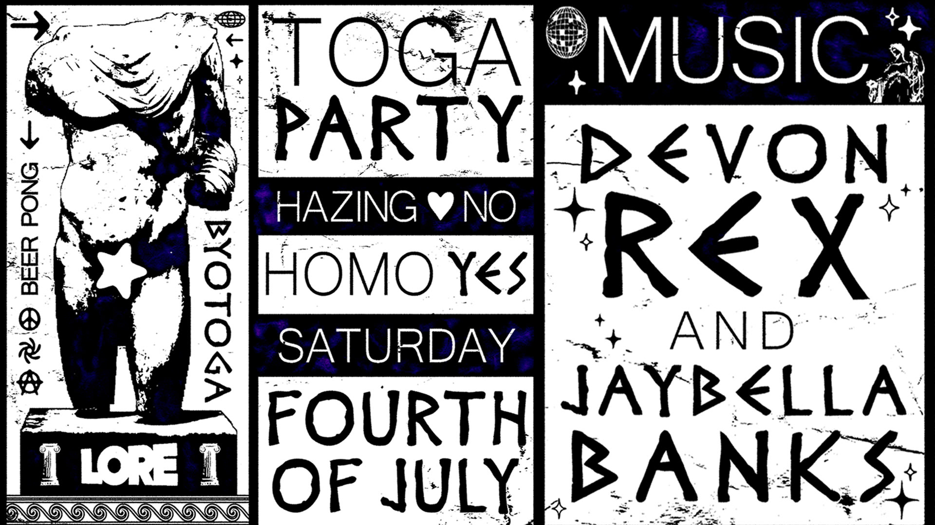 Toga Party @ Lore Cover