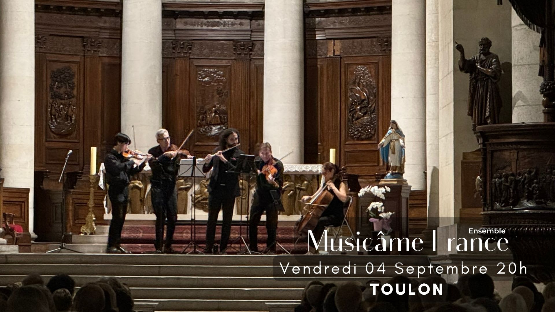 Concert Toulon: Ravel, Debussy, Cantemir, Mozart, Wieniawski Cover