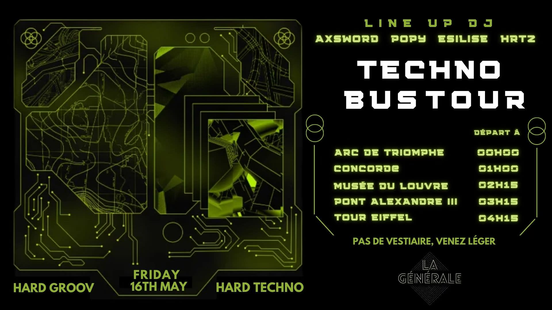 Techno Bus La Générale Cover
