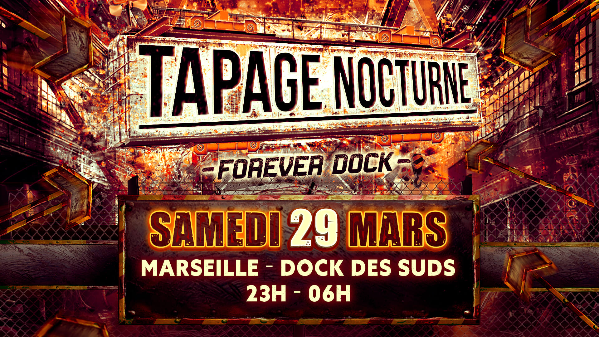 Tapage Nocturne 2025 - Forever Dock ! Cover