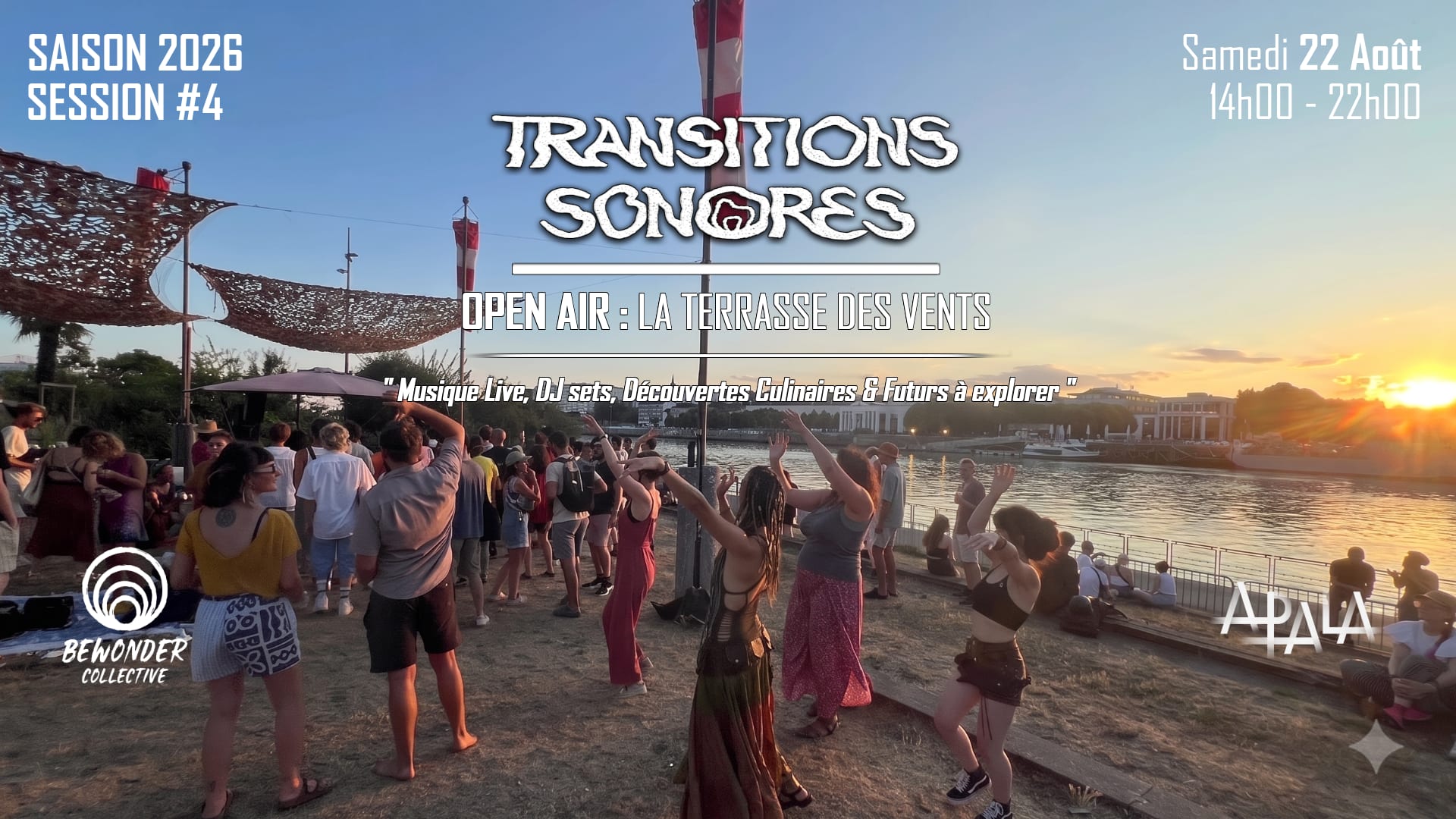 Open Air : Transitions Sonores #4 - Live, Dj Set & Food Cover