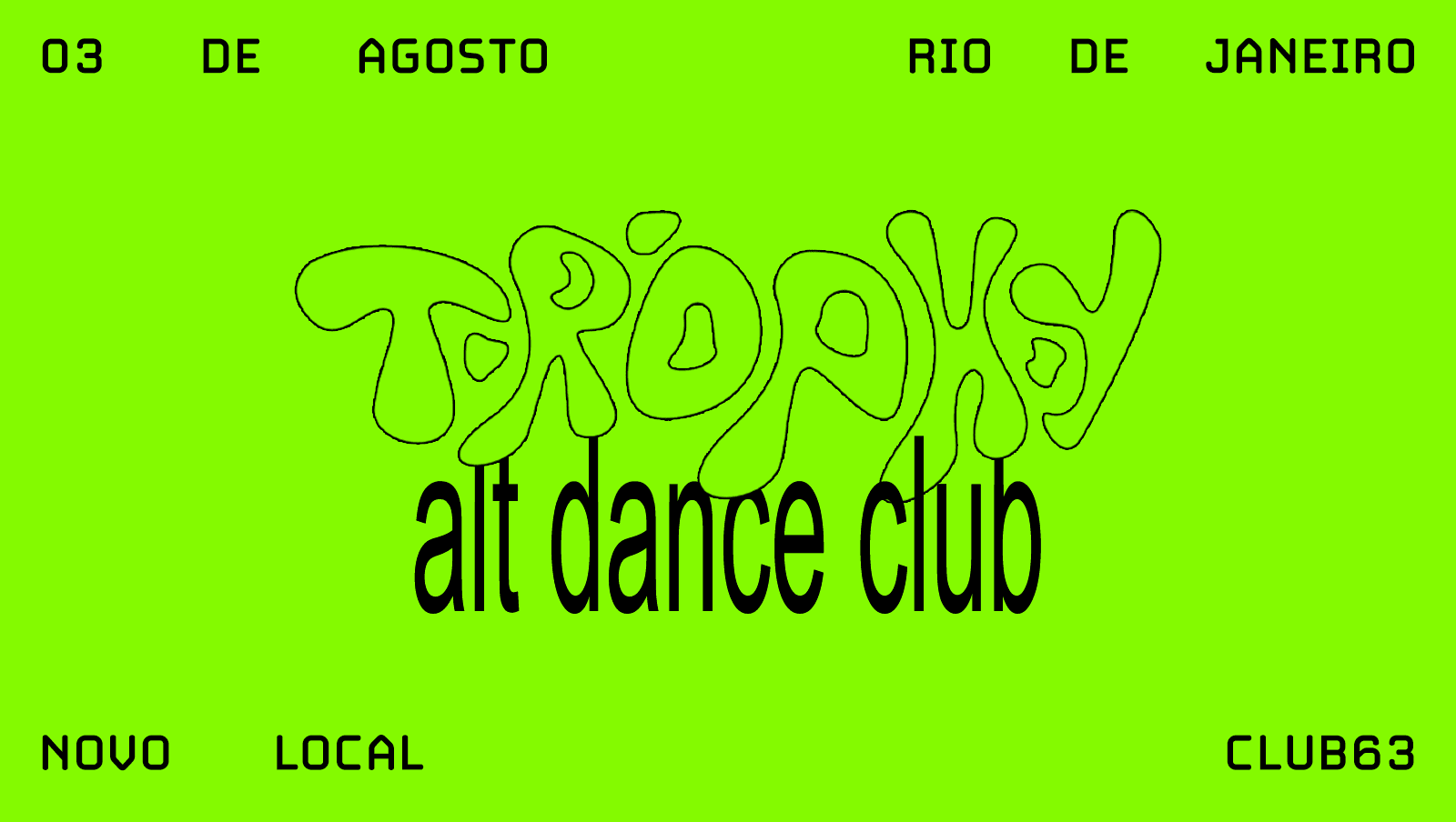 Trophy: Alt Dance Club @ Rj [03.08] Cover