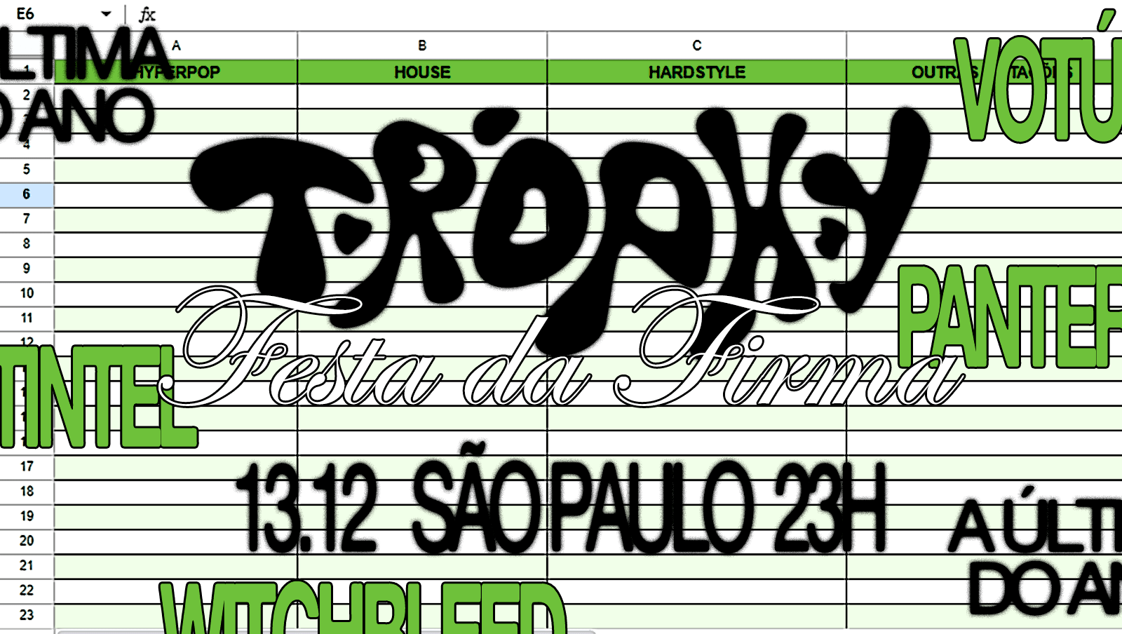 Trophy // Festa Da Firma // A Última Do Ano! Cover